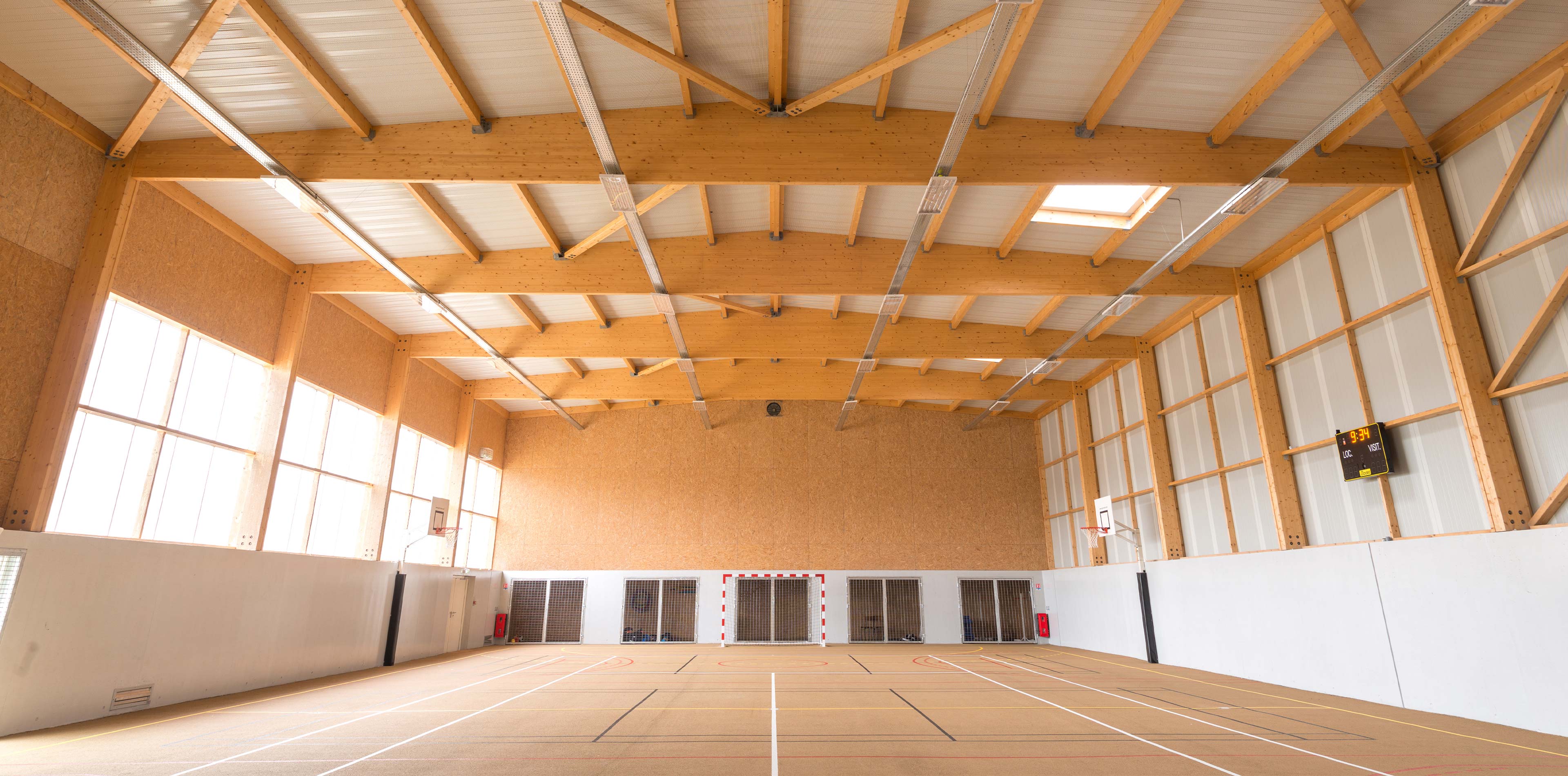 Acoustic solutions - sports hall