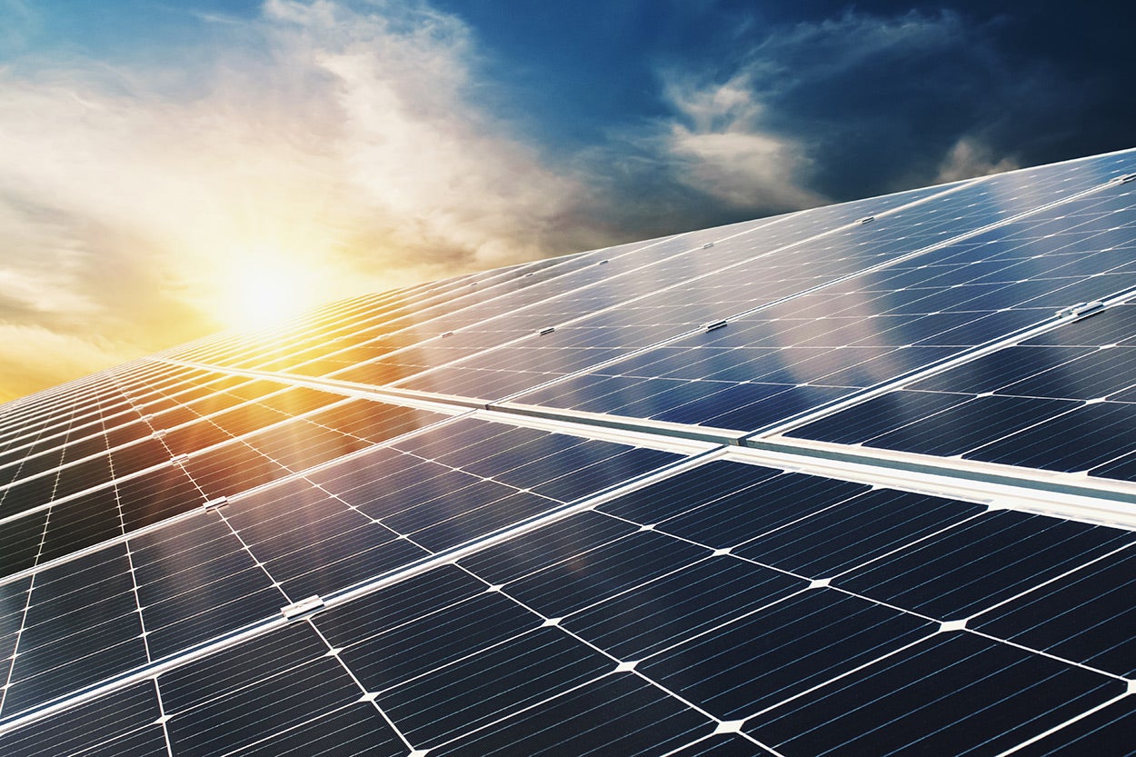 Energy solutions - solar panels 