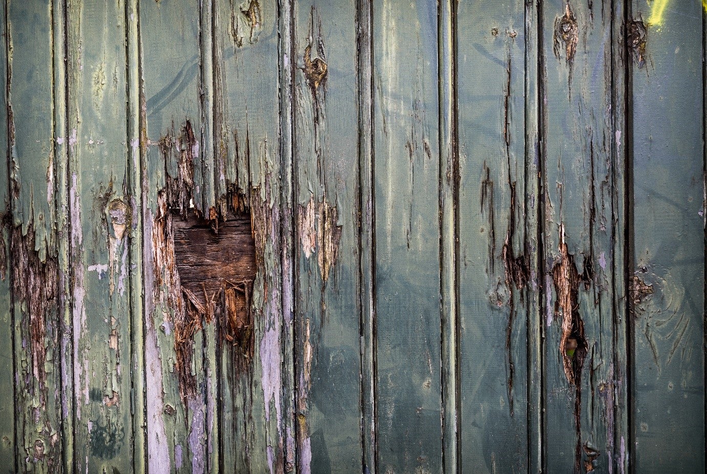 Old wood cladding