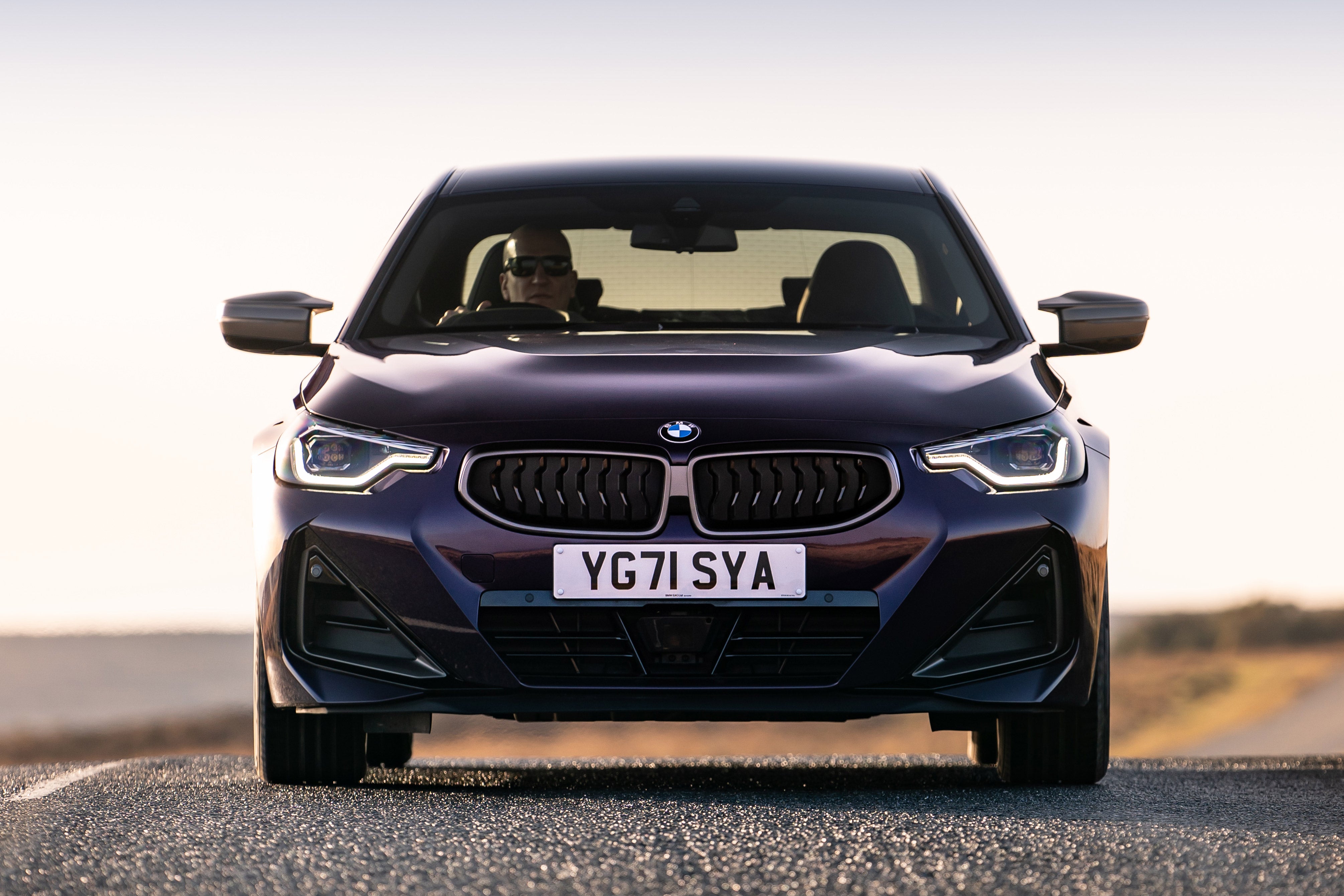 BMW 2 Series Coupe Review 2022: front dynamic