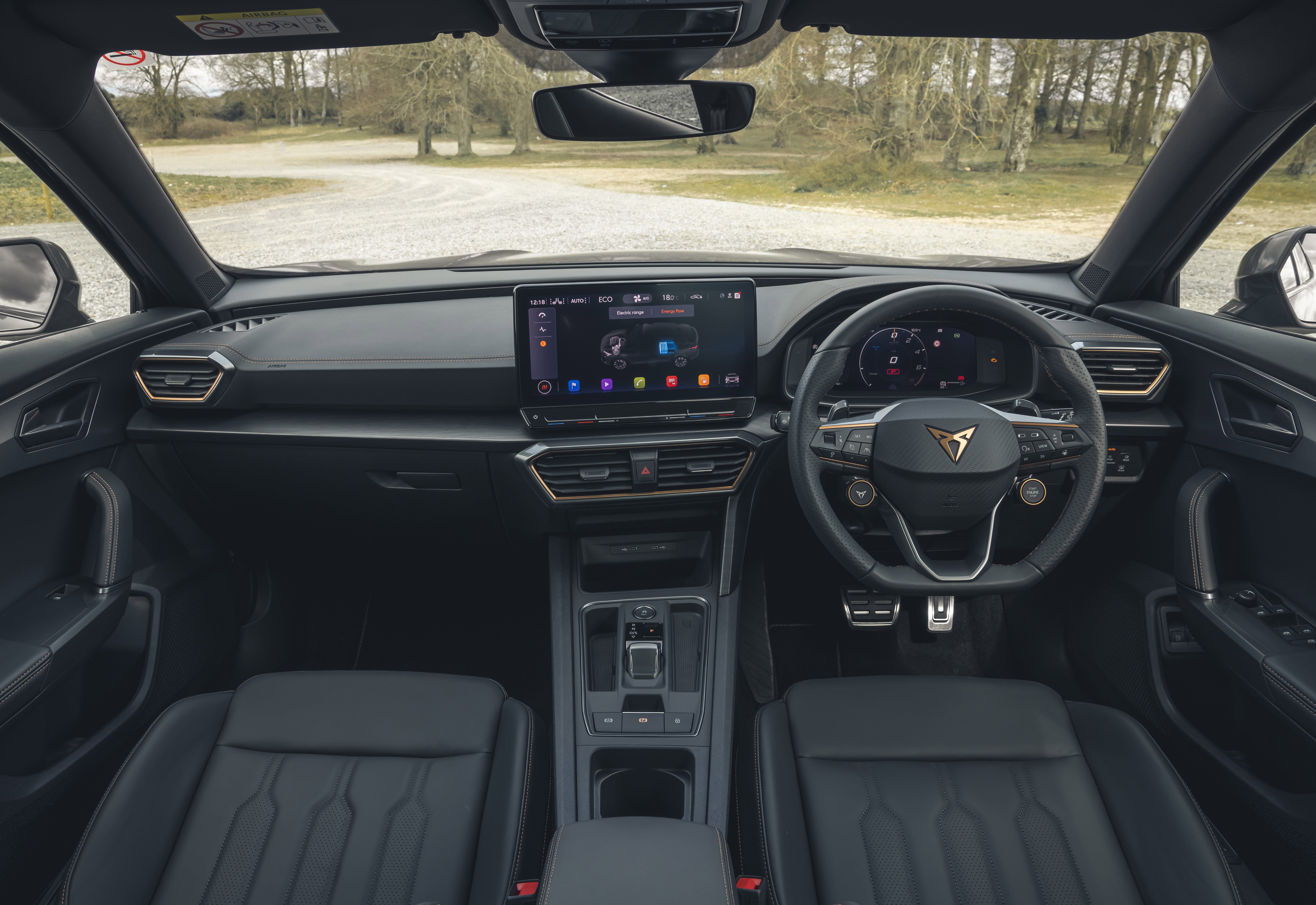 Cupra Formentor dashboard