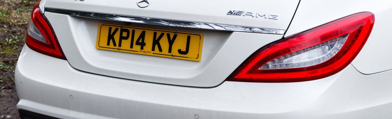 Mercedes 2014 plate