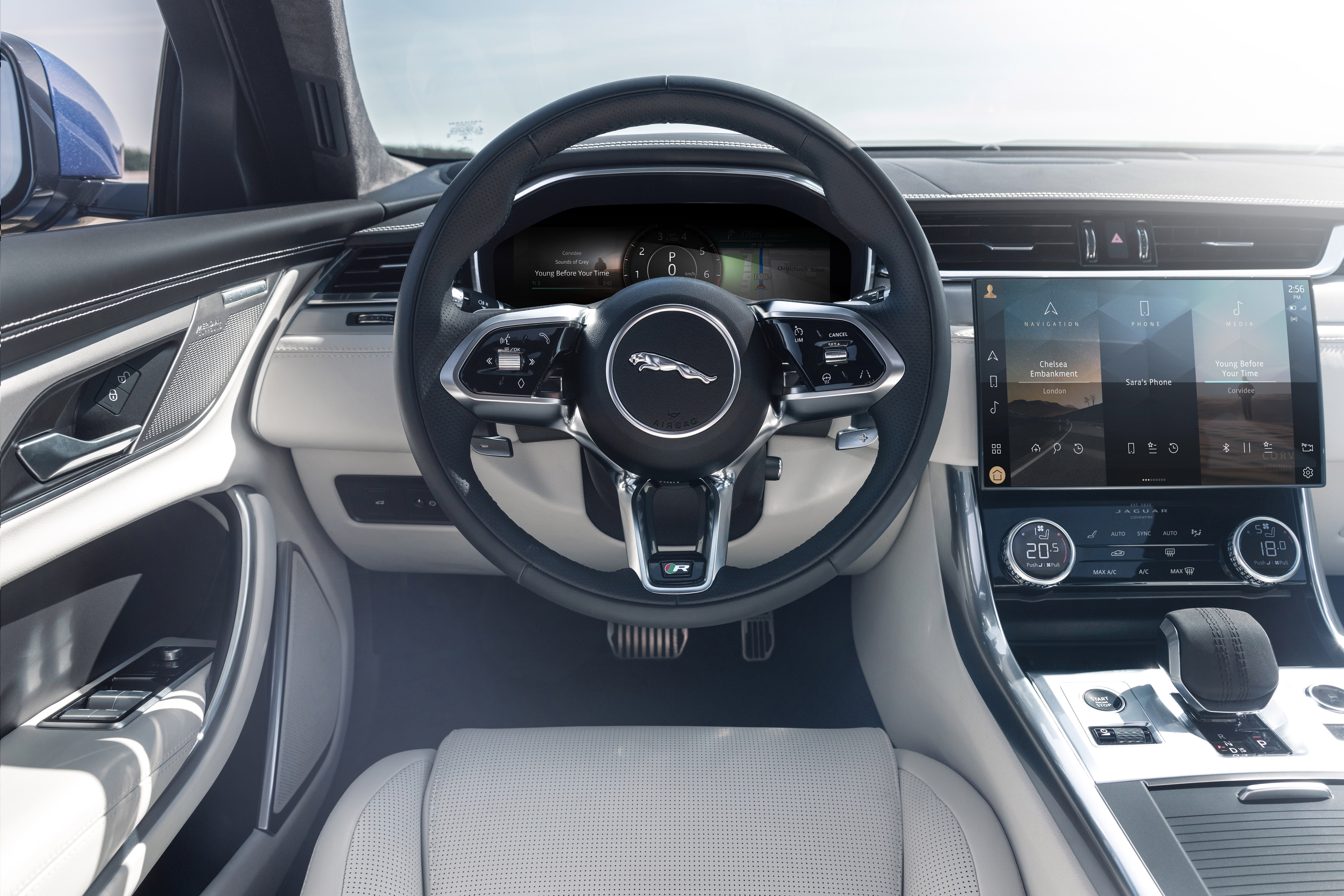 Jaguar XF Review 2022 interior