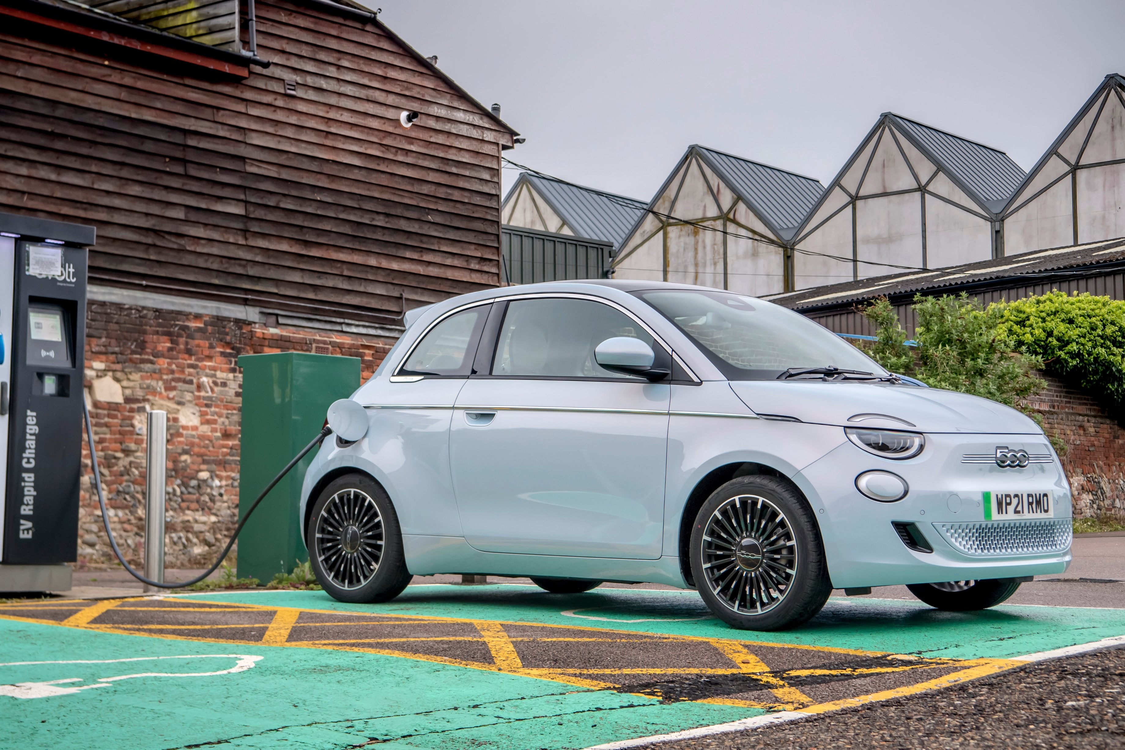 Fiat 500 Electric review 2021: charging