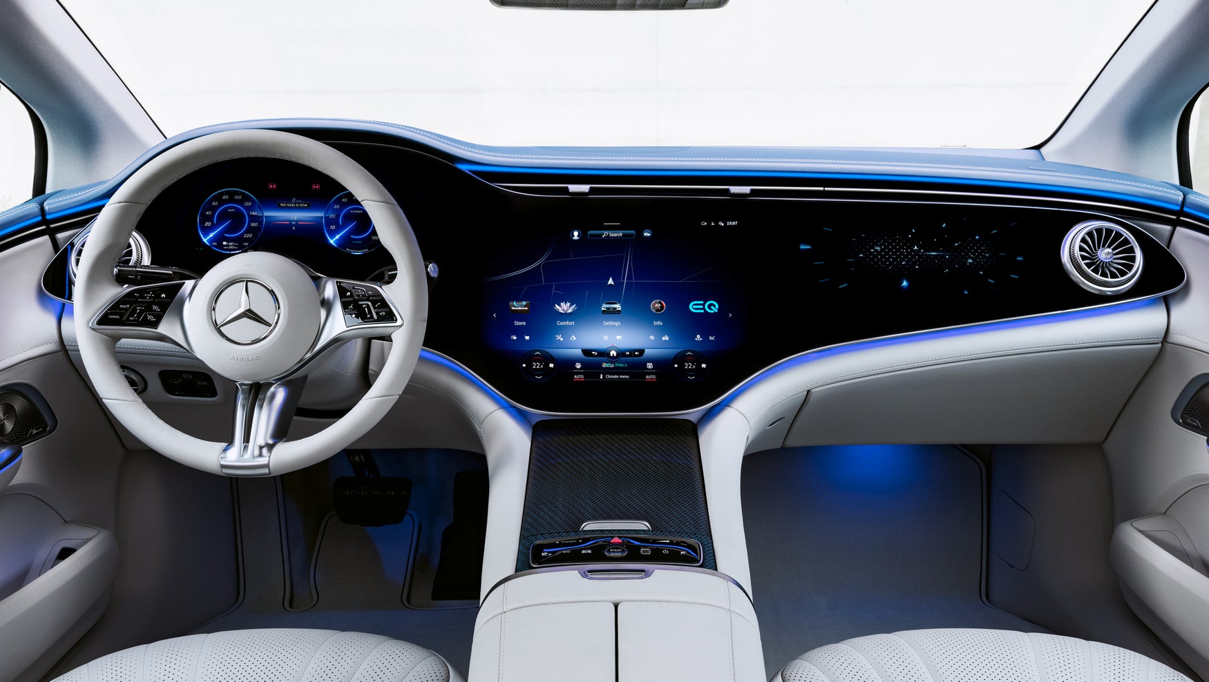 Mercedes-Benz EQE interior dashboard