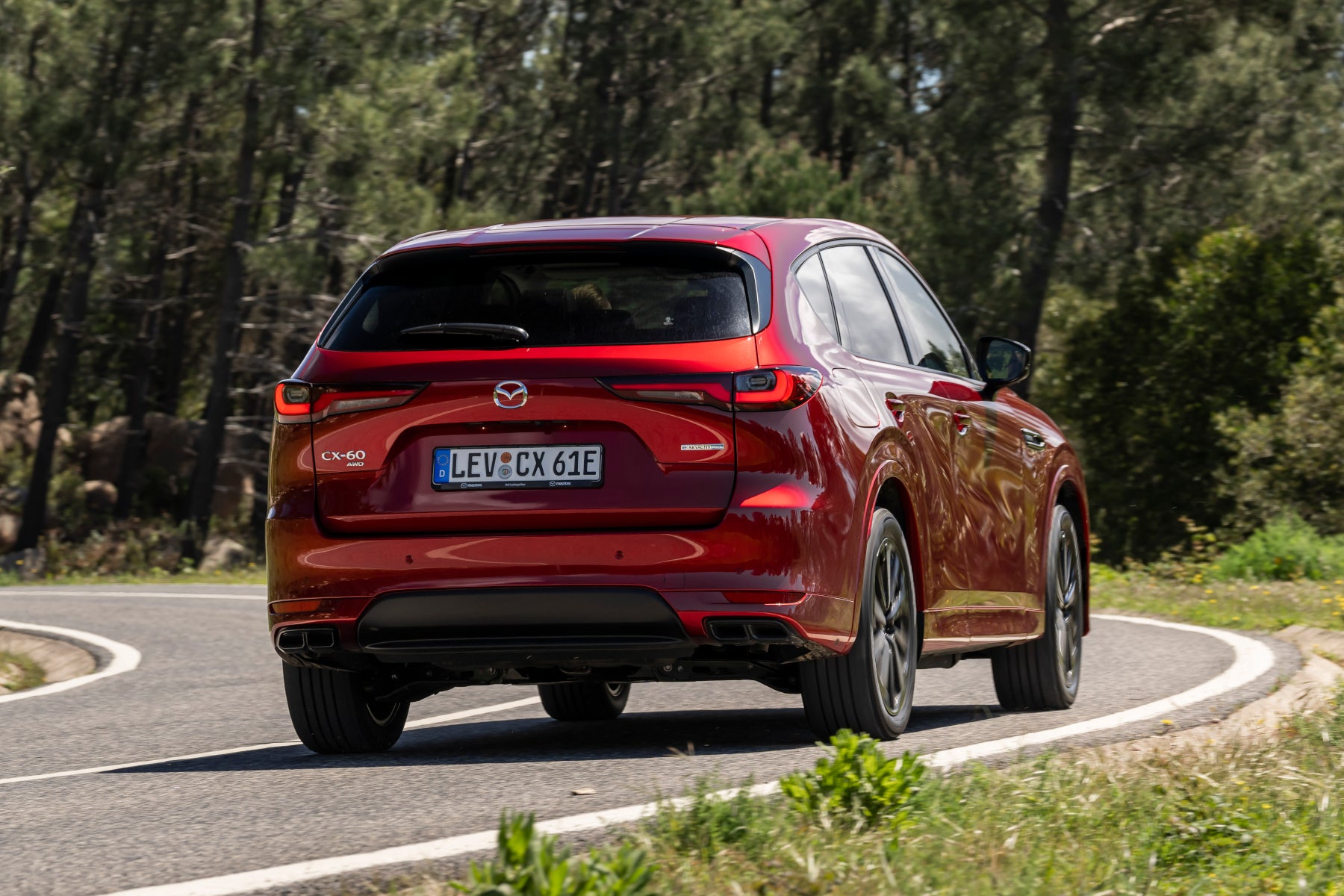 The CX-60 is 190mm longer than a CX-5, but that doesn't mean loads more practicality