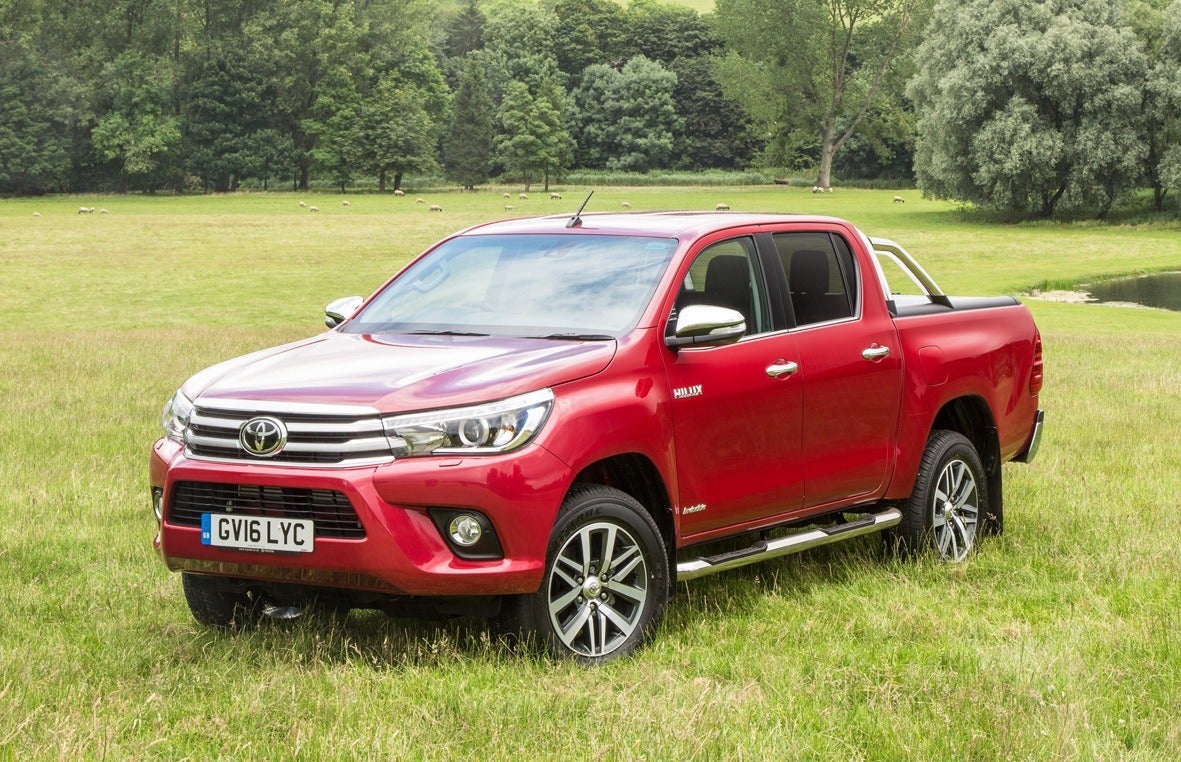 Toyota Hilux Front Side View