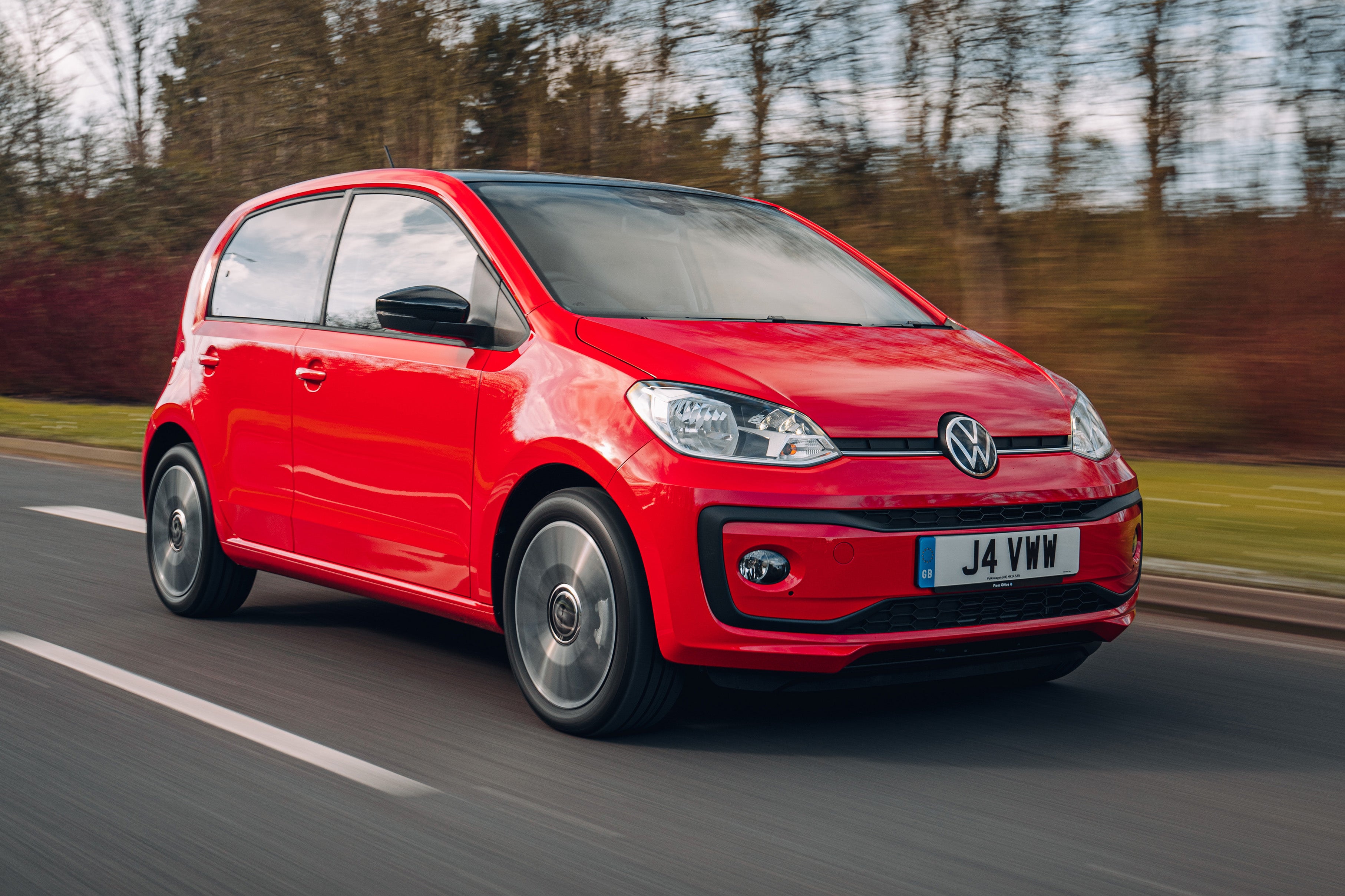 Volkswagen Up Review 2022: Front Side View