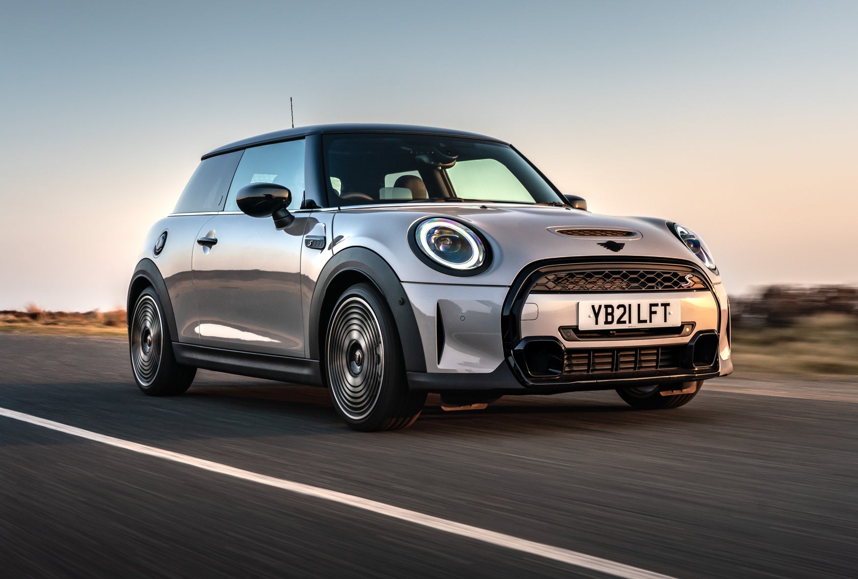 MINI hatchback front-three quarter