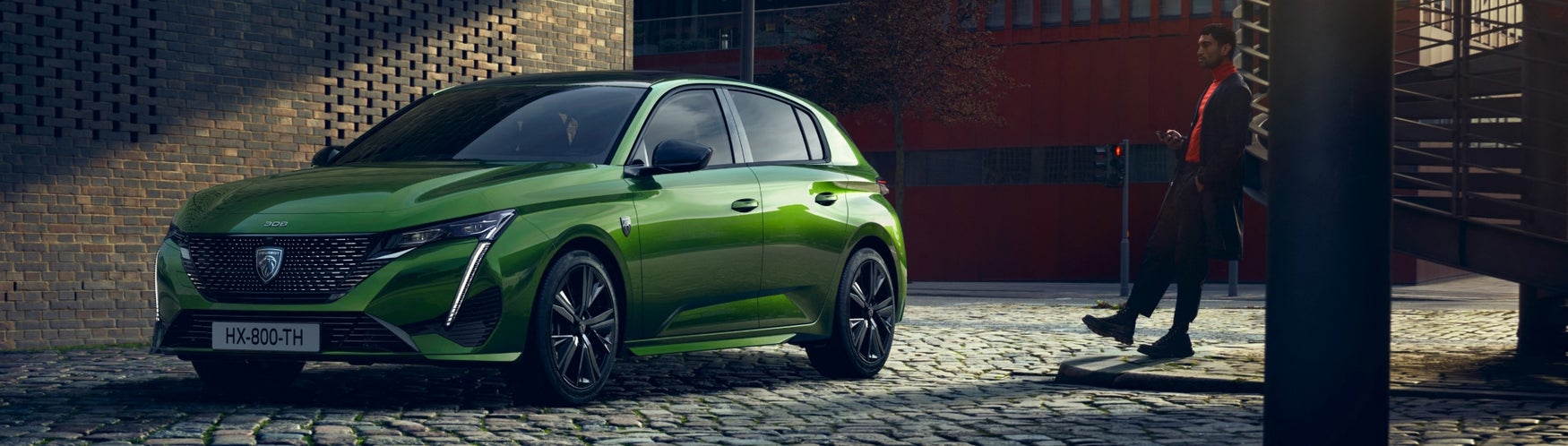 2021 Peugeot 308 green