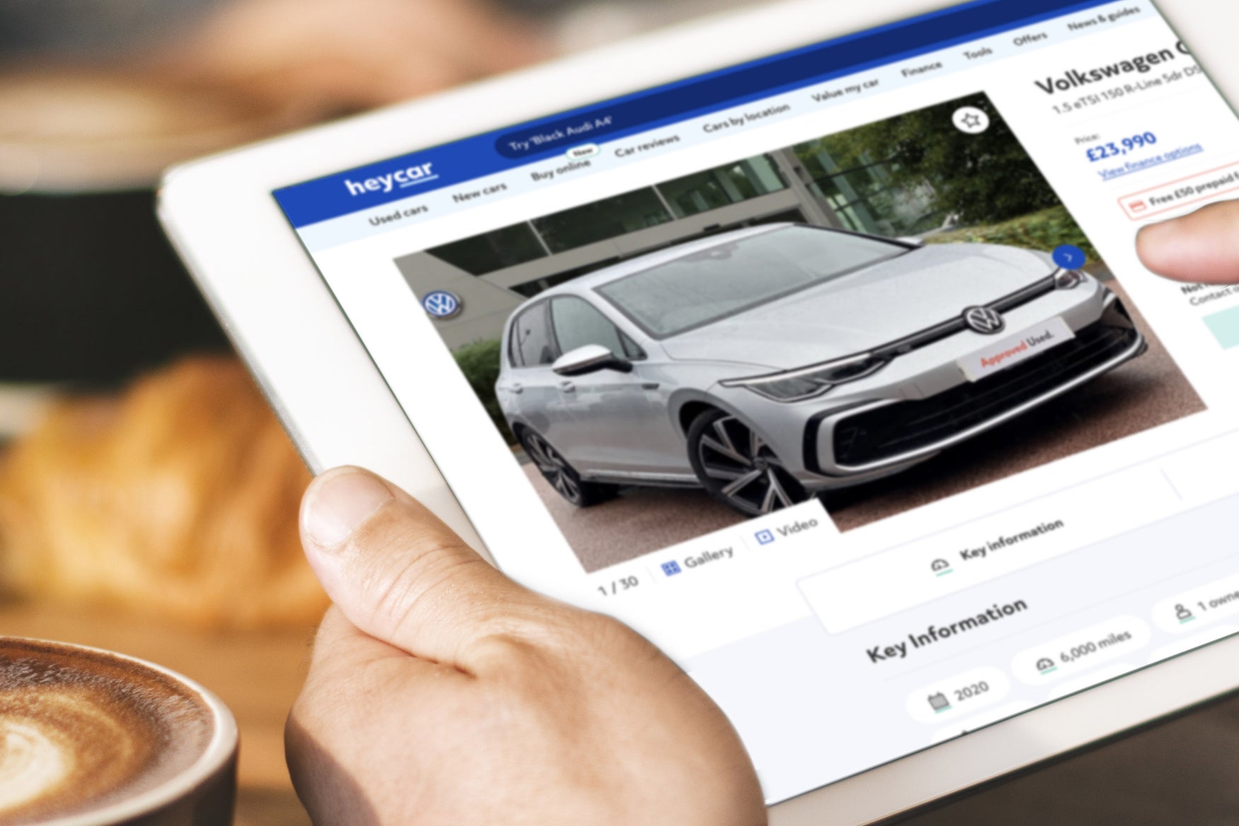 Buy a car online