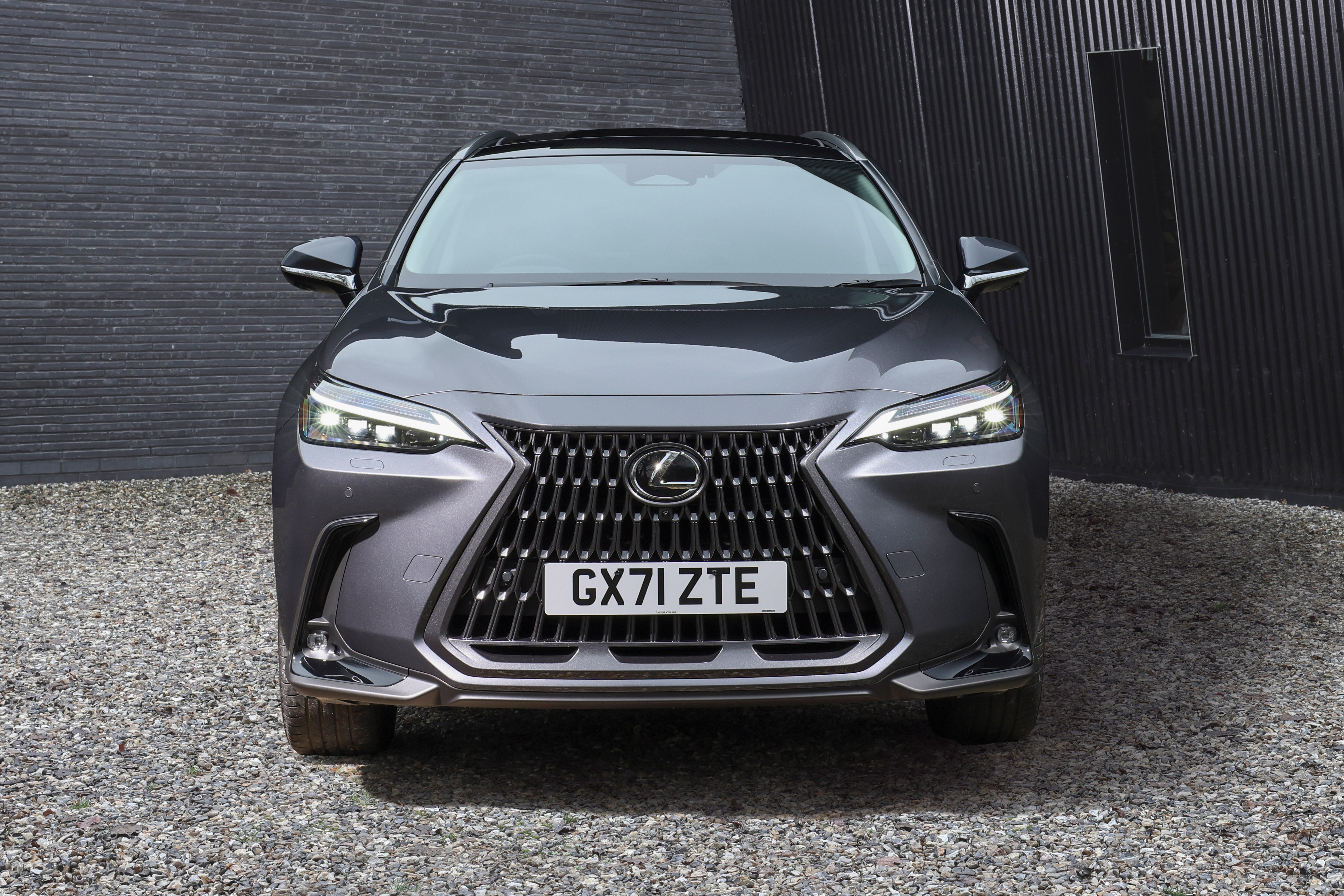 The NX 350h pairs a 2.5-litre petrol engine with an electric motor to produce 244PS
