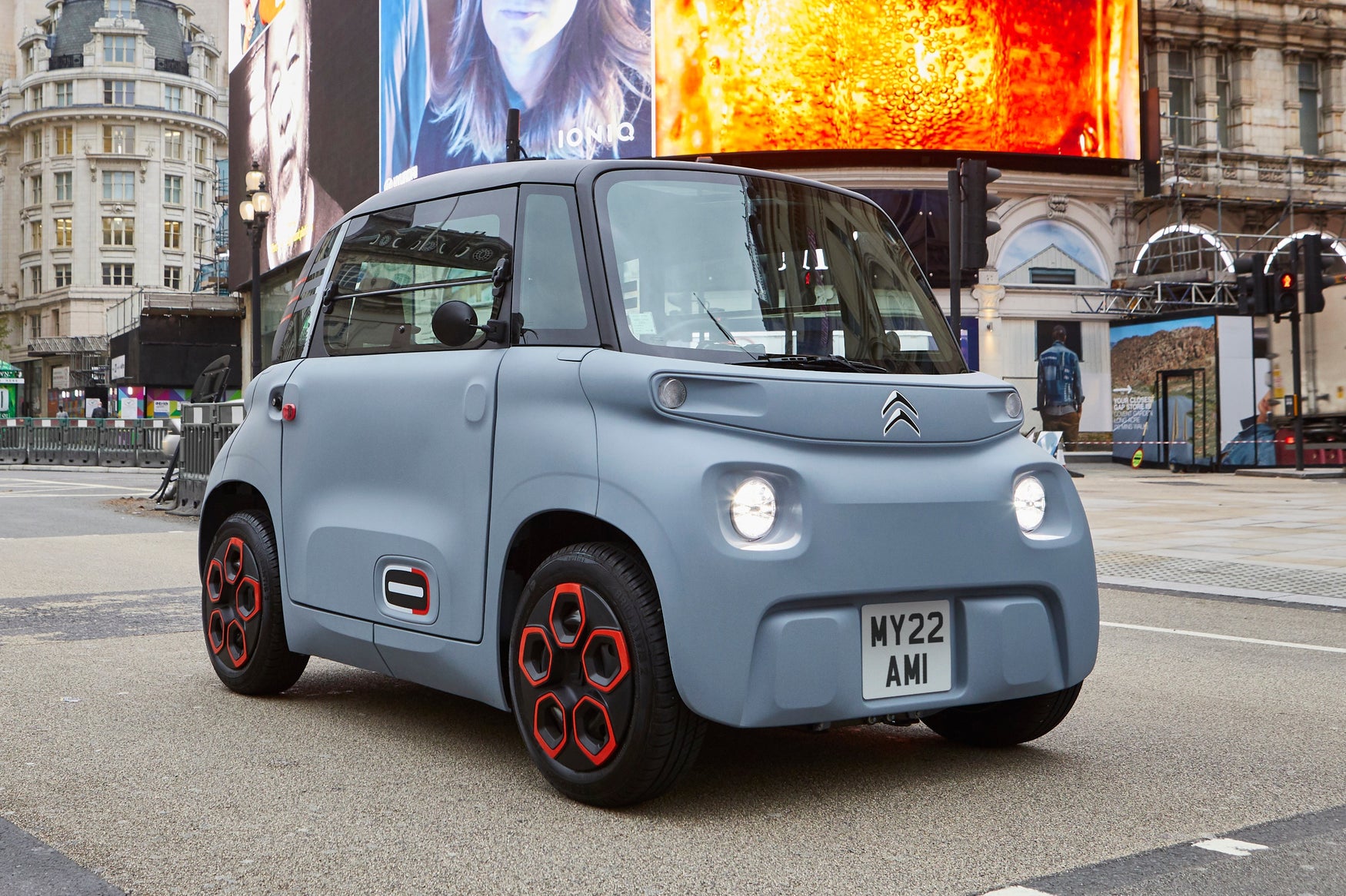 2023 Citroen Ami on the road