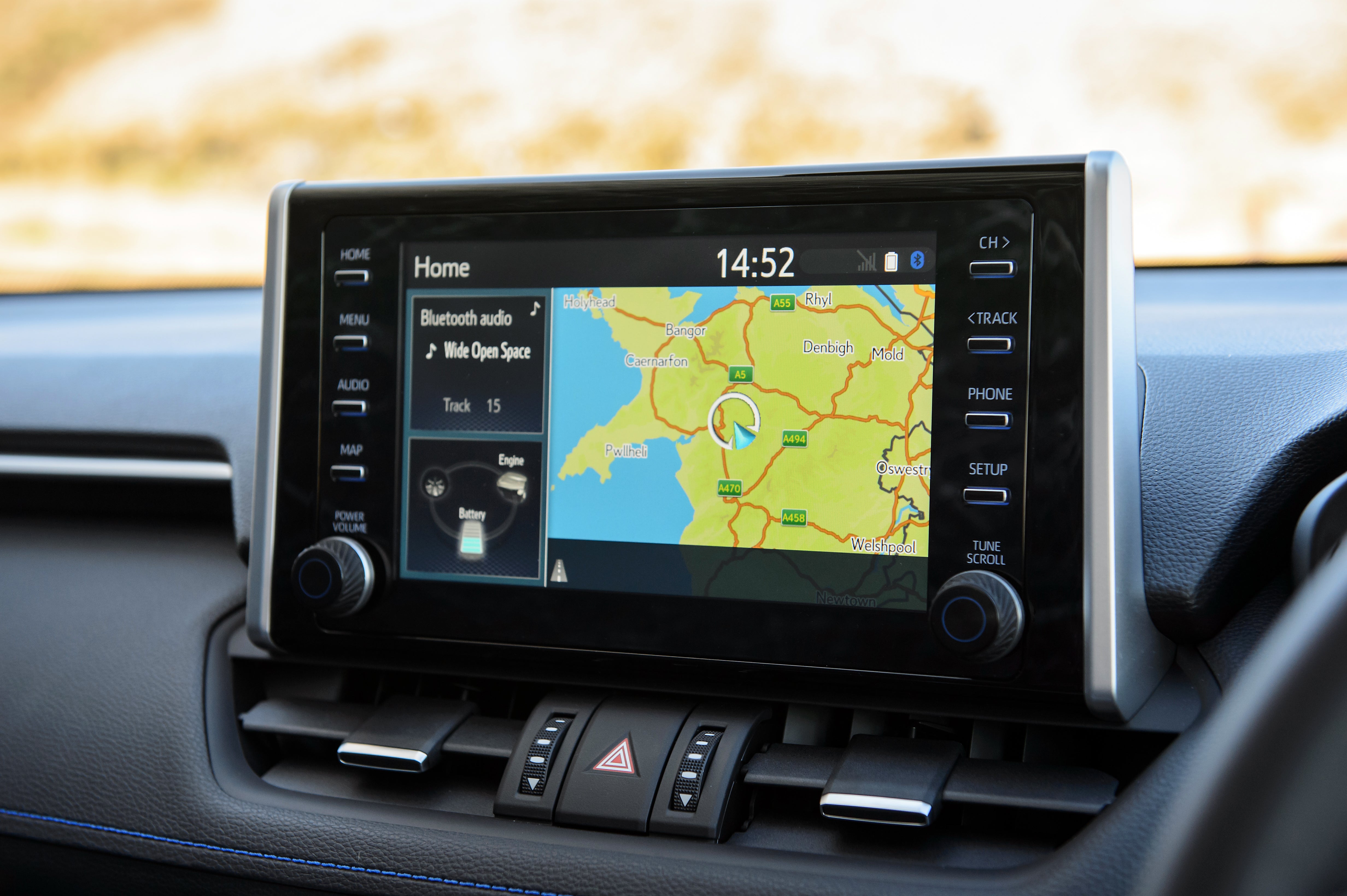 Toyota RAV4 Review 2022: interior navigation and infotainment