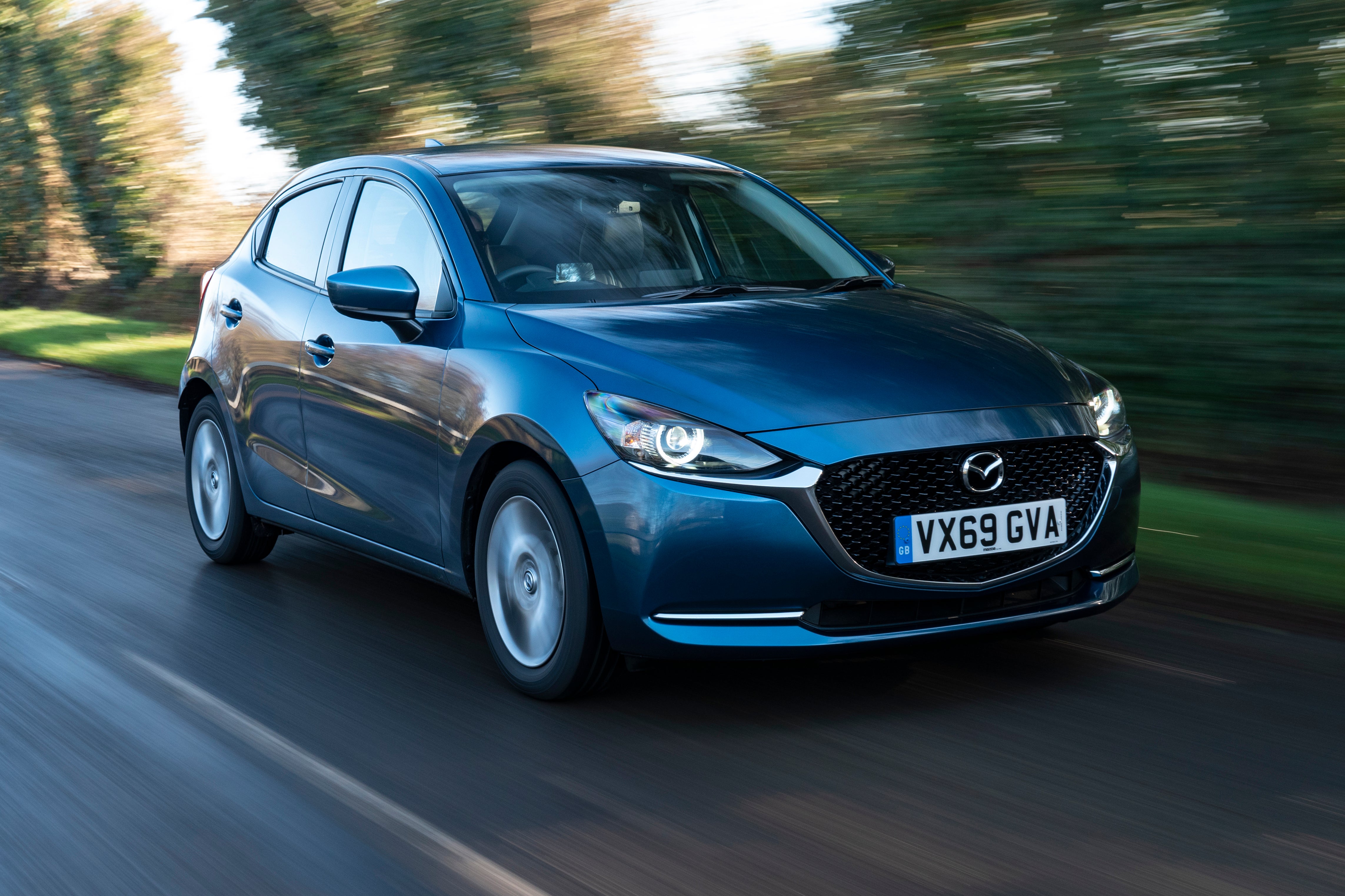 Mazda 2 Review 2022: front dynamic