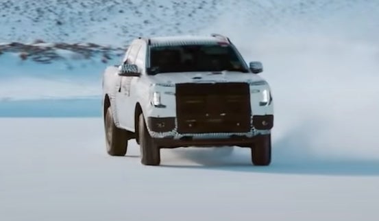 2022 Ford Ranger off road