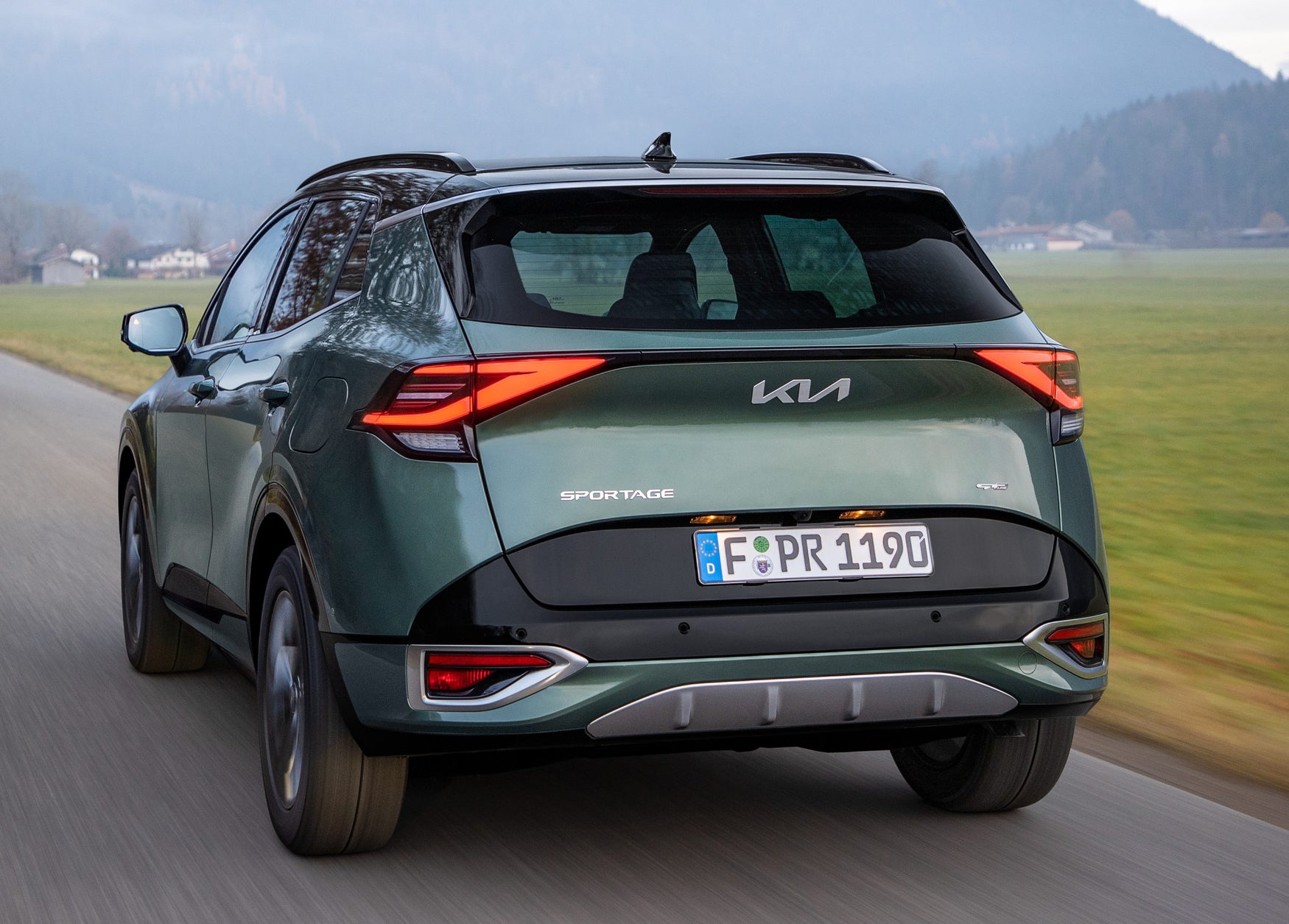 2022 Kia Sportage rear