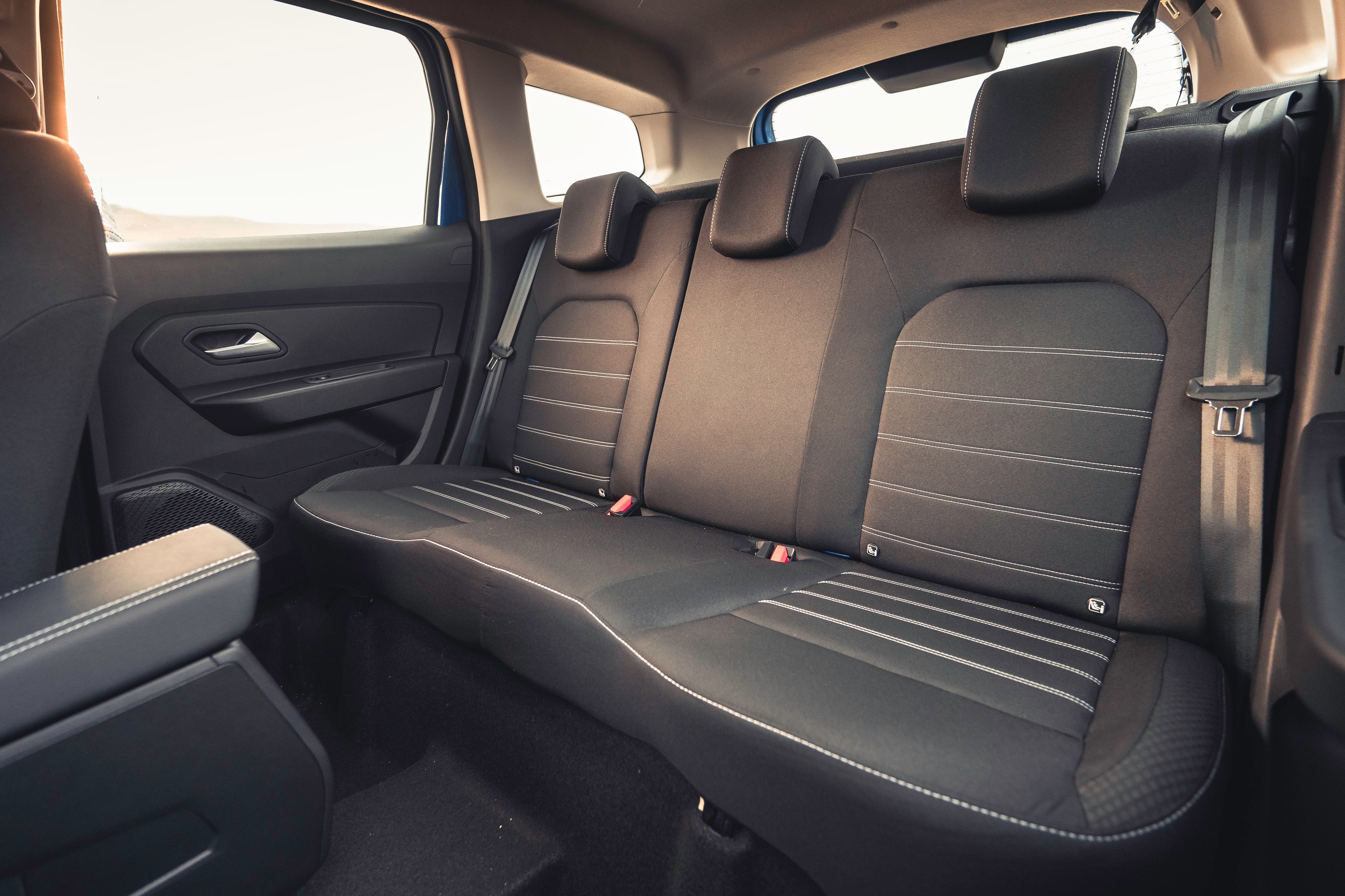 Dacia Duster Review 2022 back seat