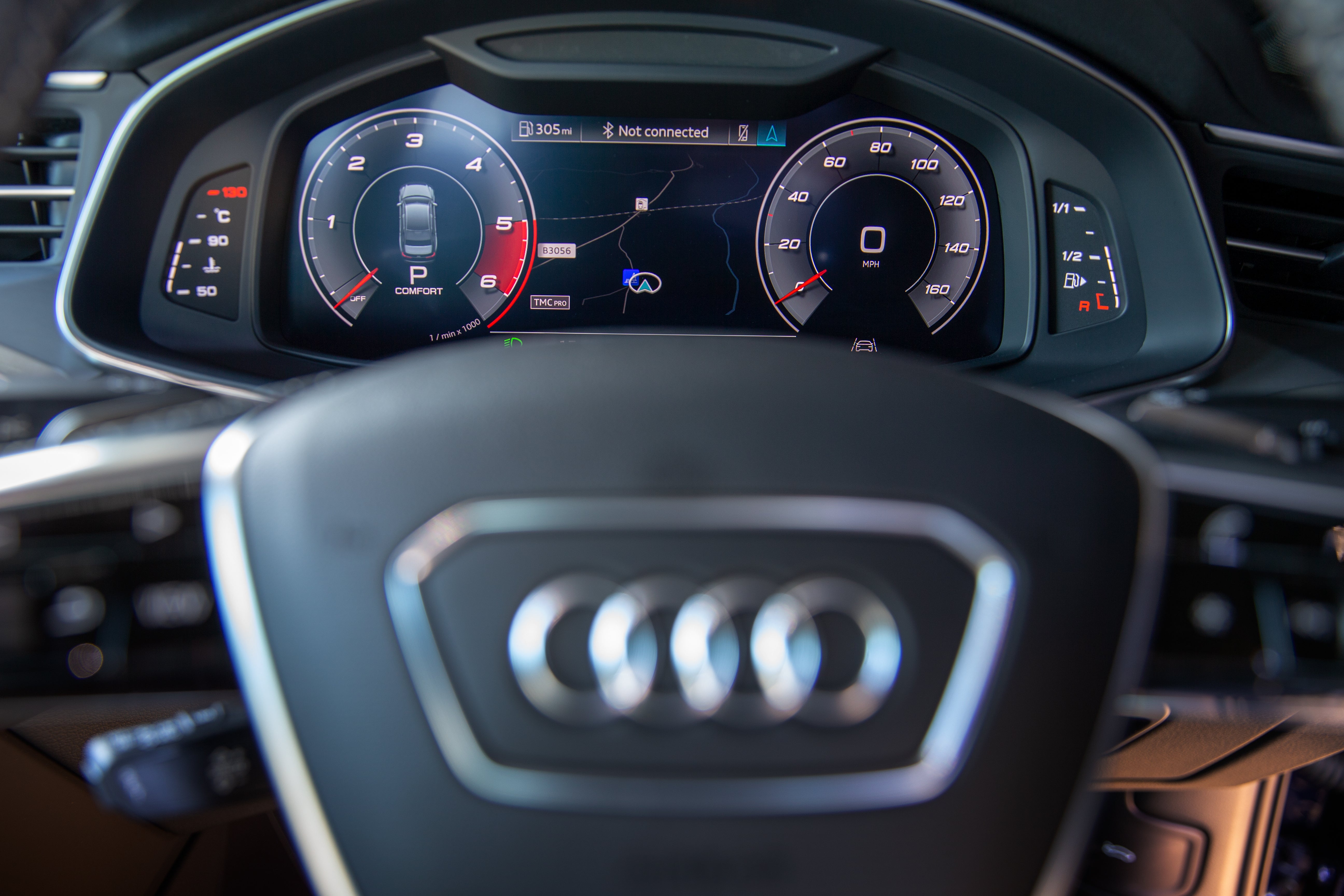 Audi A6 Review 2022: Dashboard