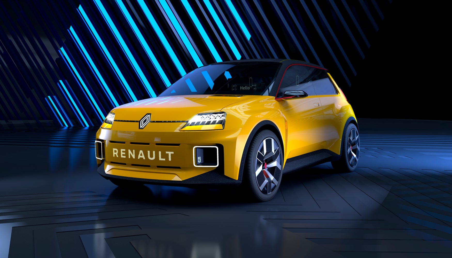 Renault 5 Prototype front three quarter