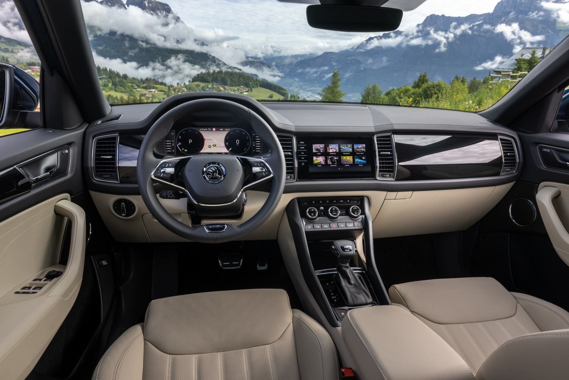 Skoda Kodiaq Review 2022 interior
