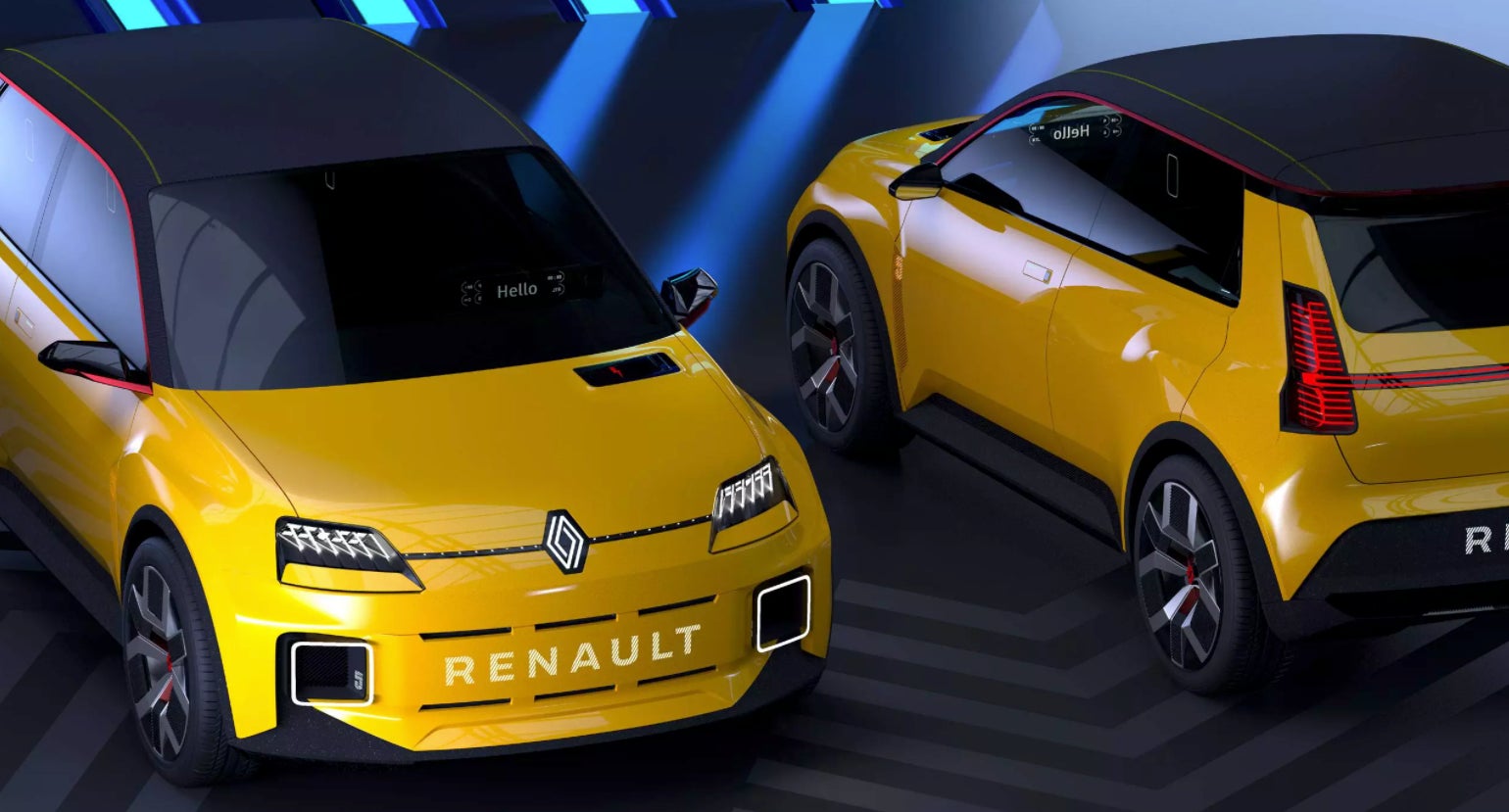 Renault 5 Prototype front and back