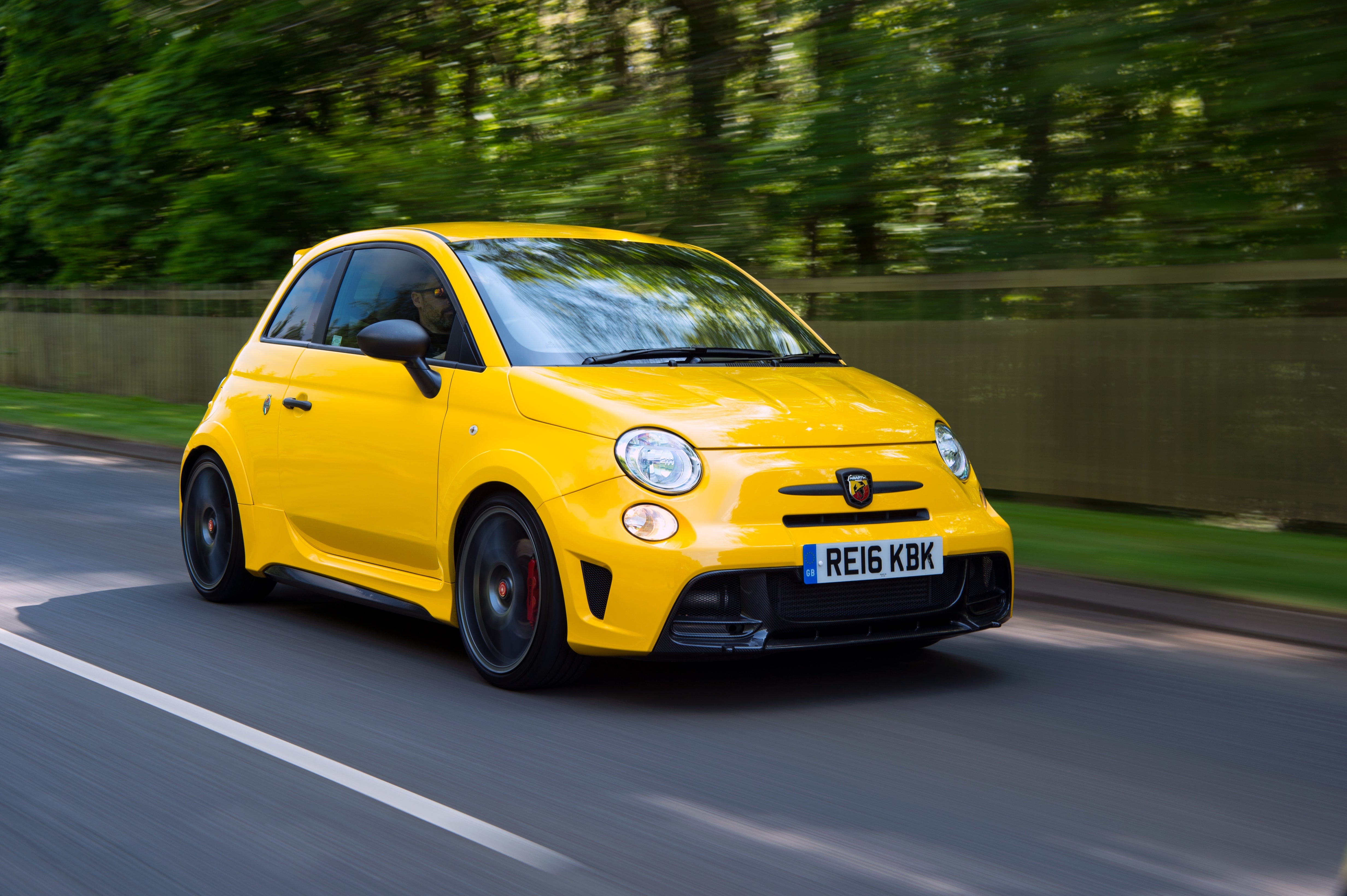 Abarth 695 Driving Front