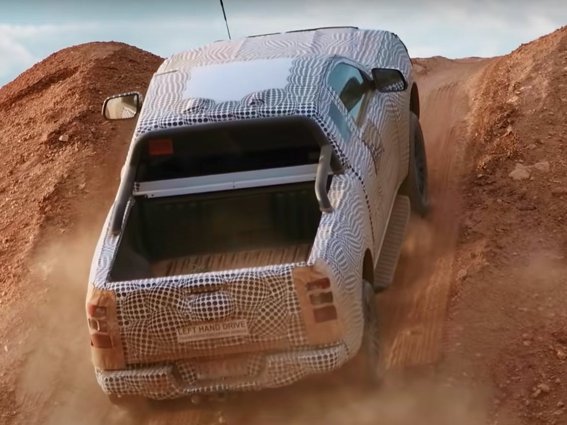 2022 Ford Ranger off road