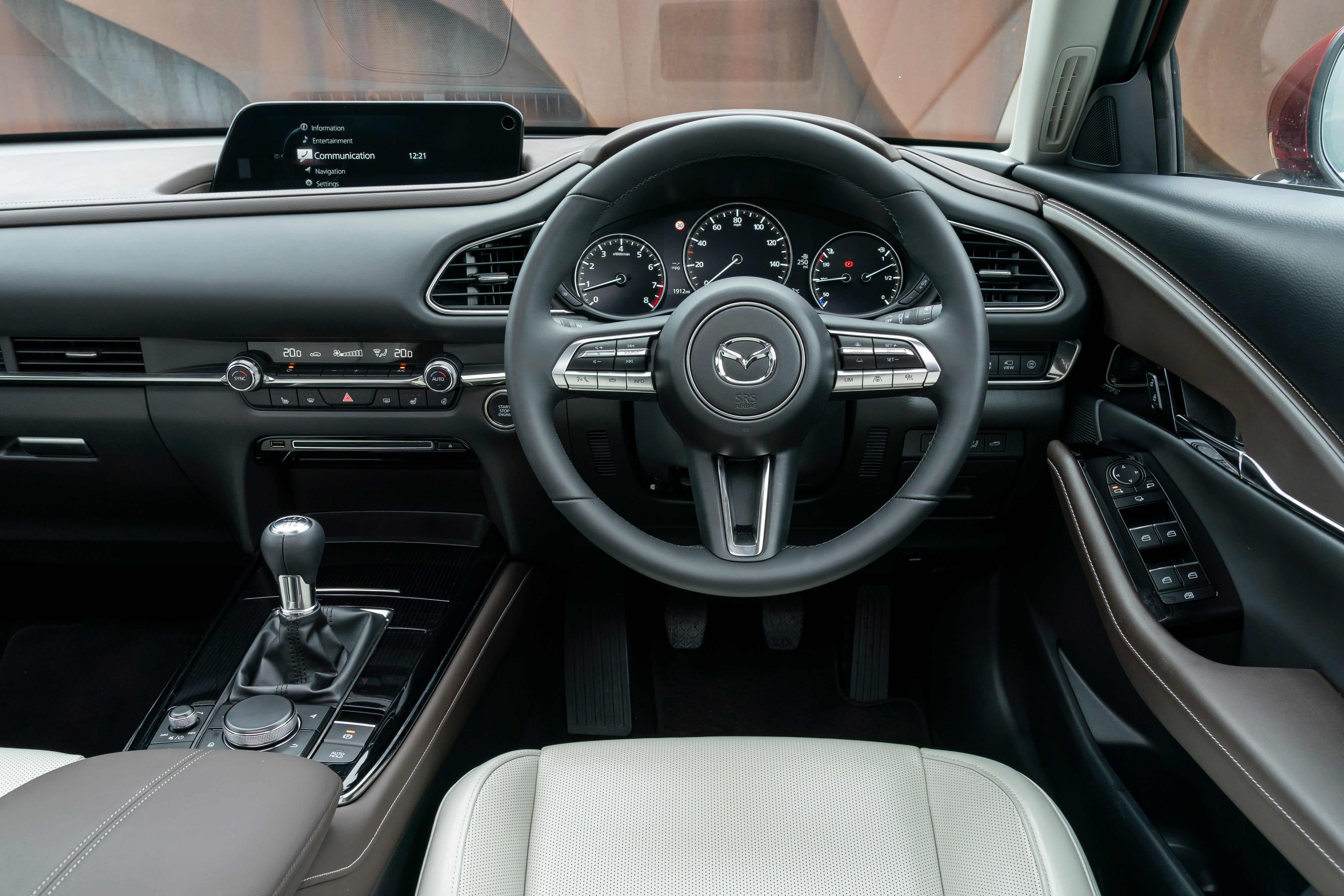 Mazda CX-30 Review 2022 interior