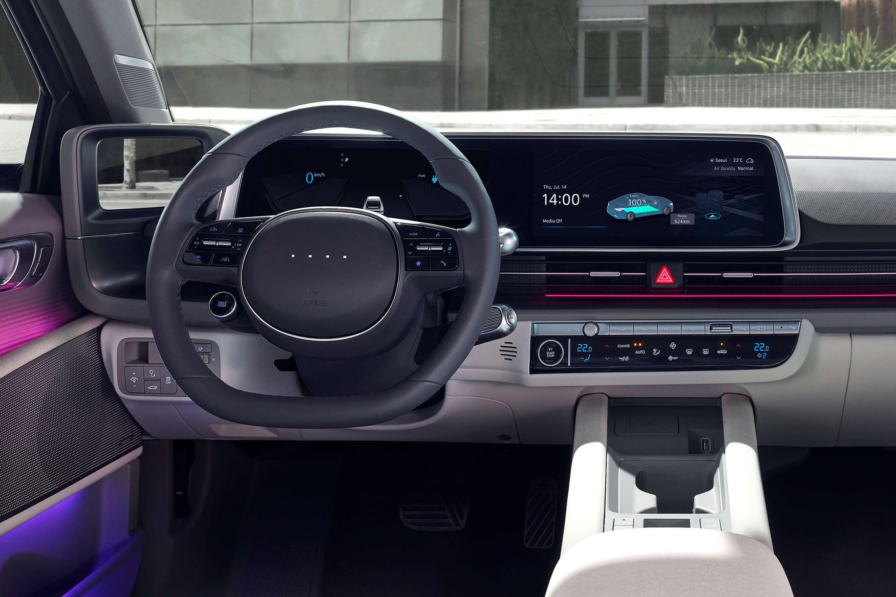 Hyundai Ioniq 6: steering wheel
