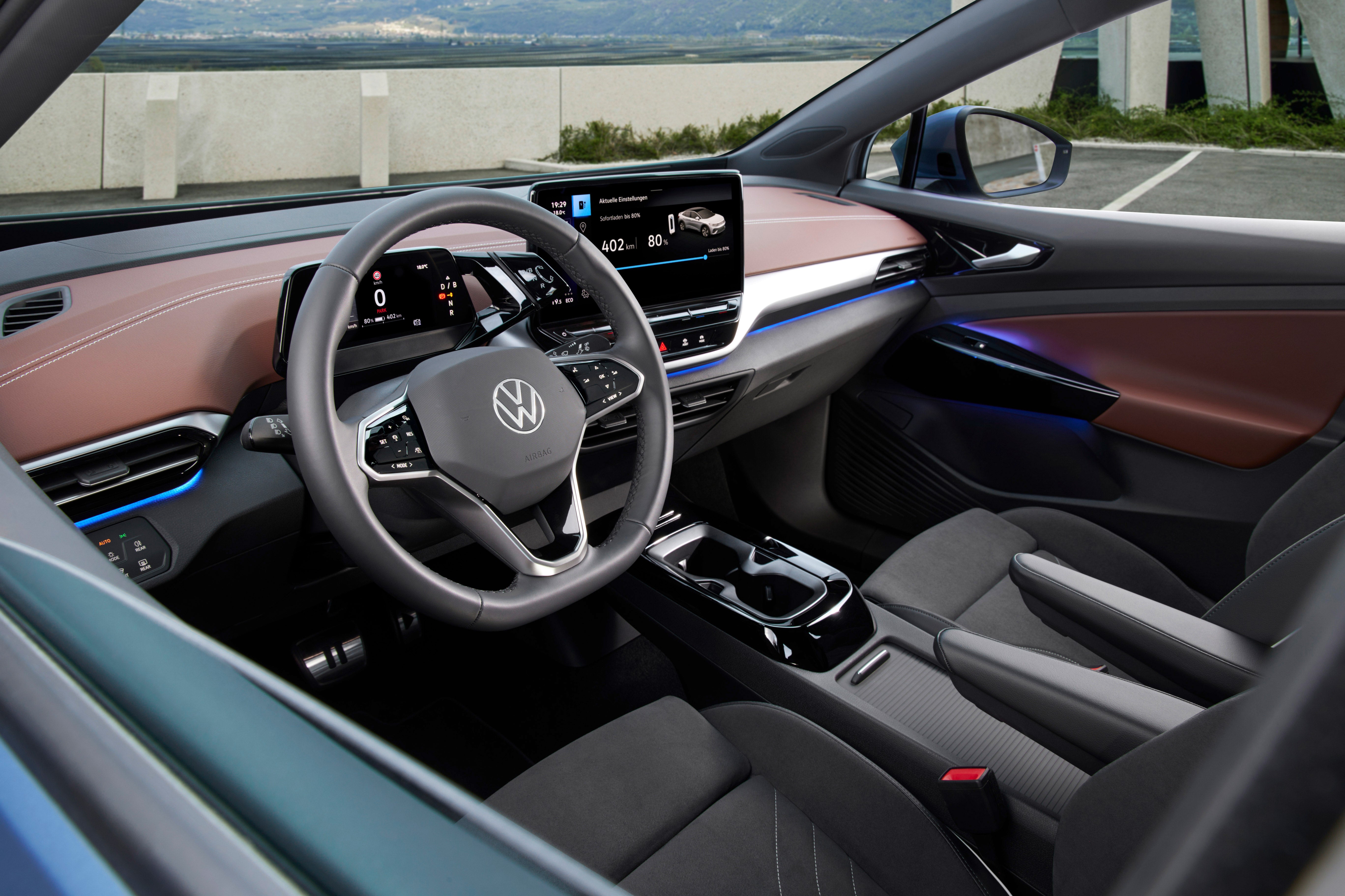 Volkswagen ID.5 Review 2022: front interior dashboard