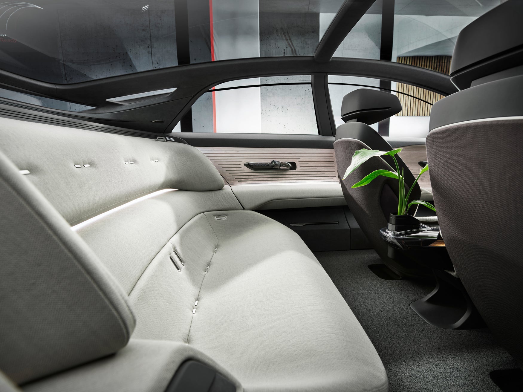Audi Grandsphere (A8) Concept rear seat
