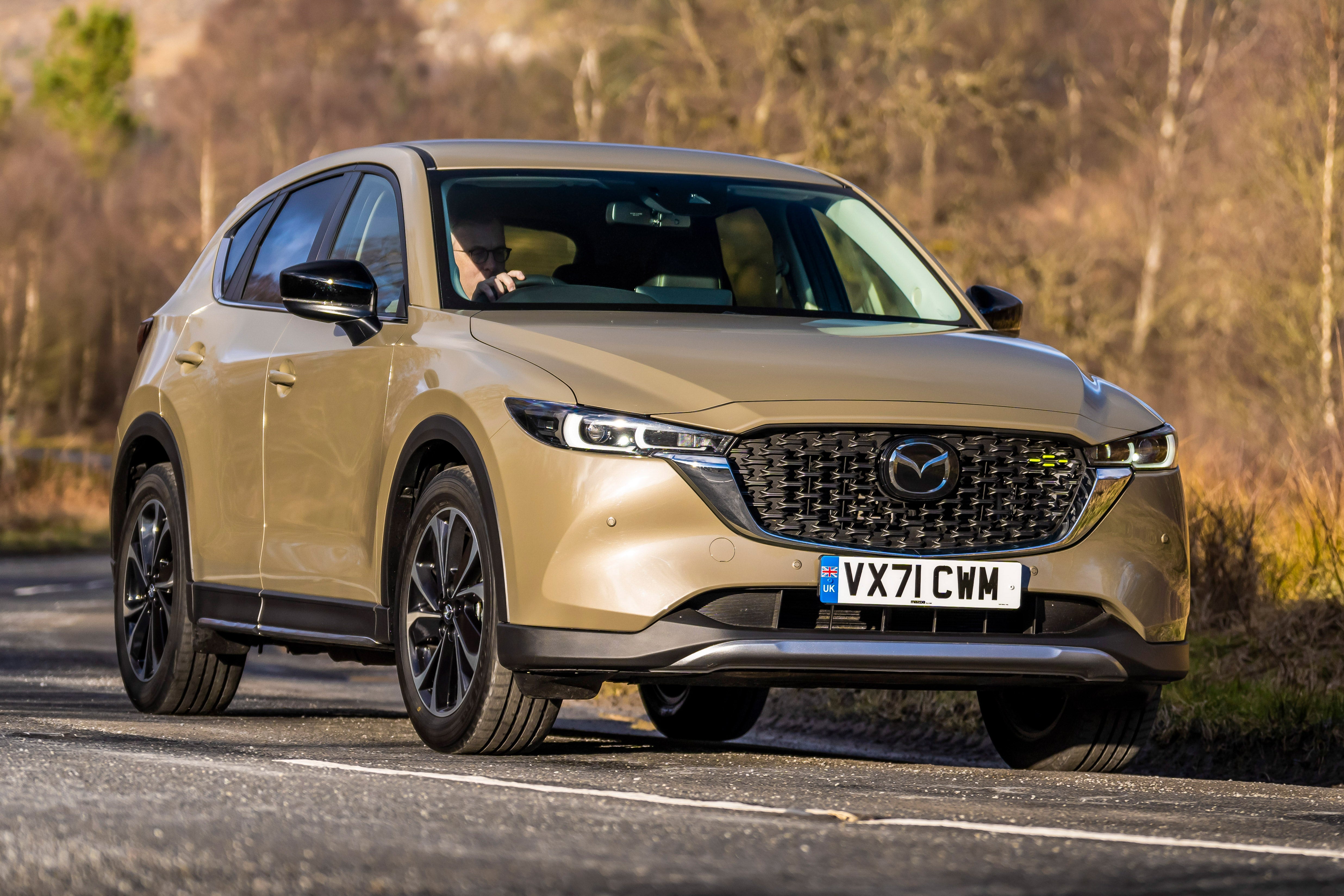 Mazda CX-5 Review 2022: front dynamic