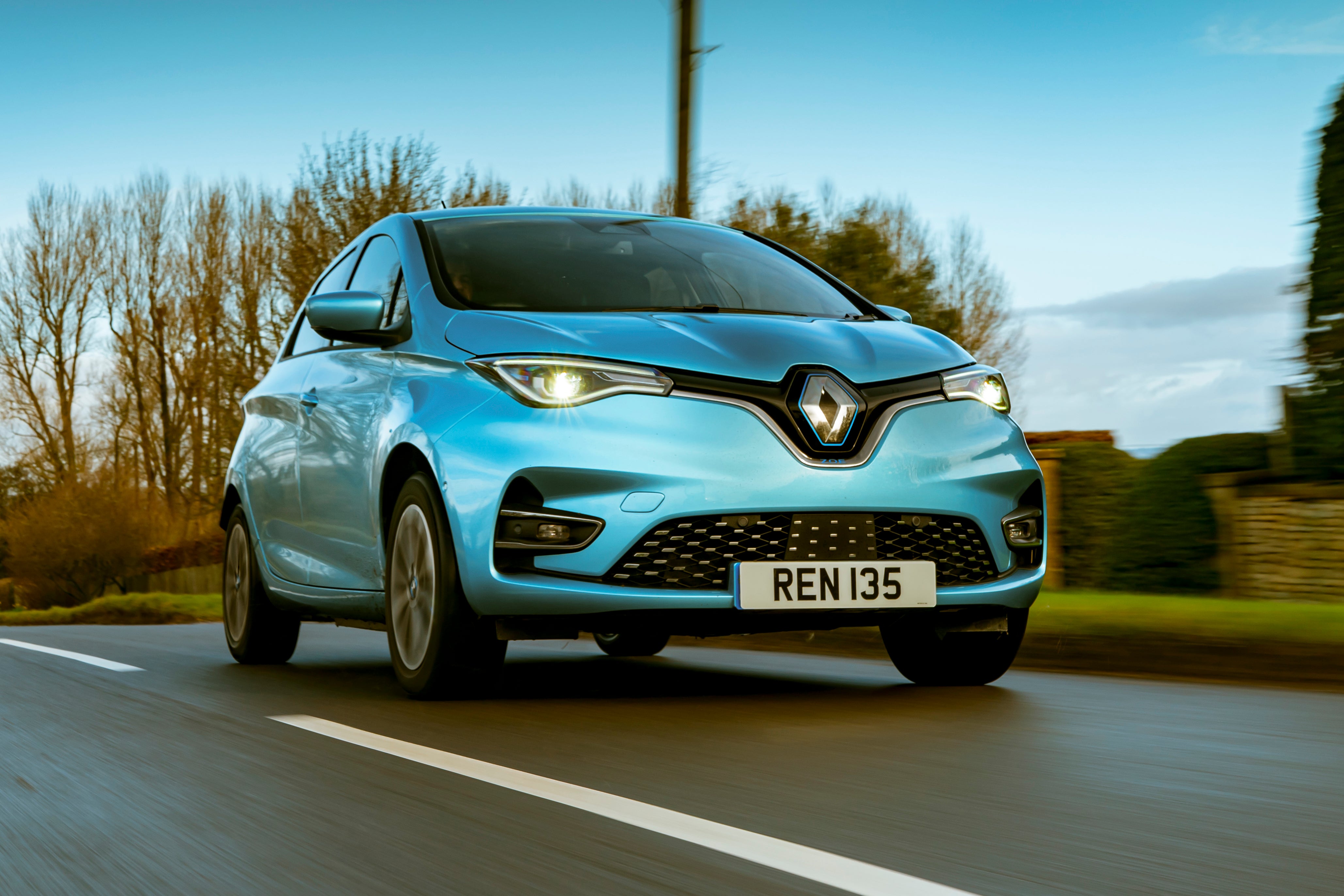 Renault Zoe Review 2022 Front View