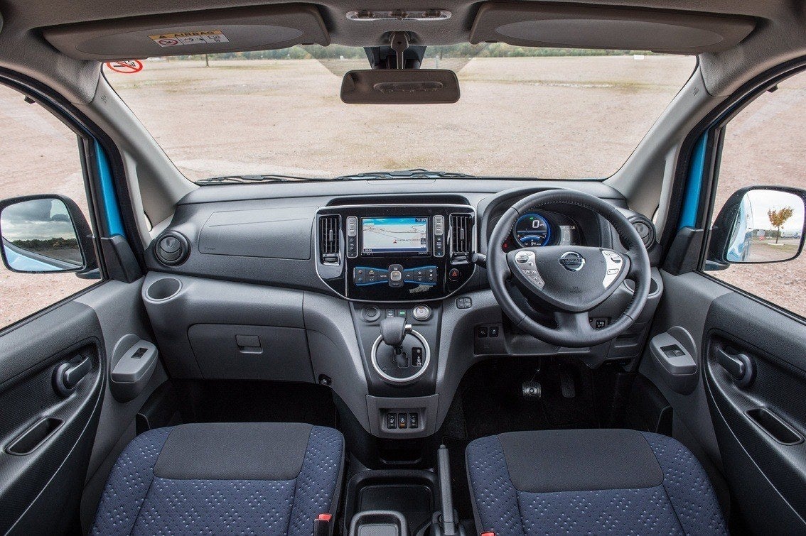 Nissan e-NV200 Review 2022 interior