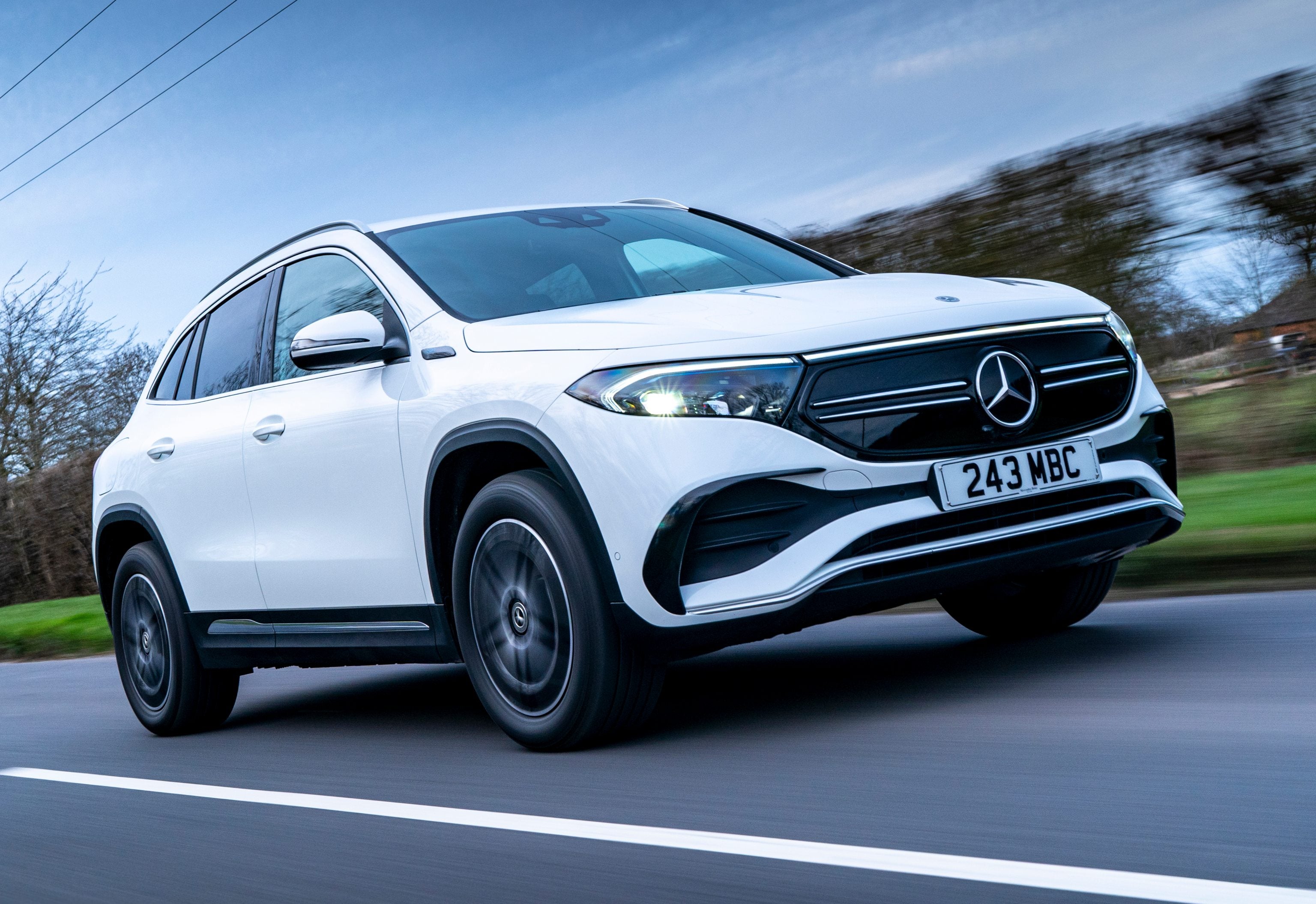 Mercedes-Benz EQA Review 2022 front-three quarter