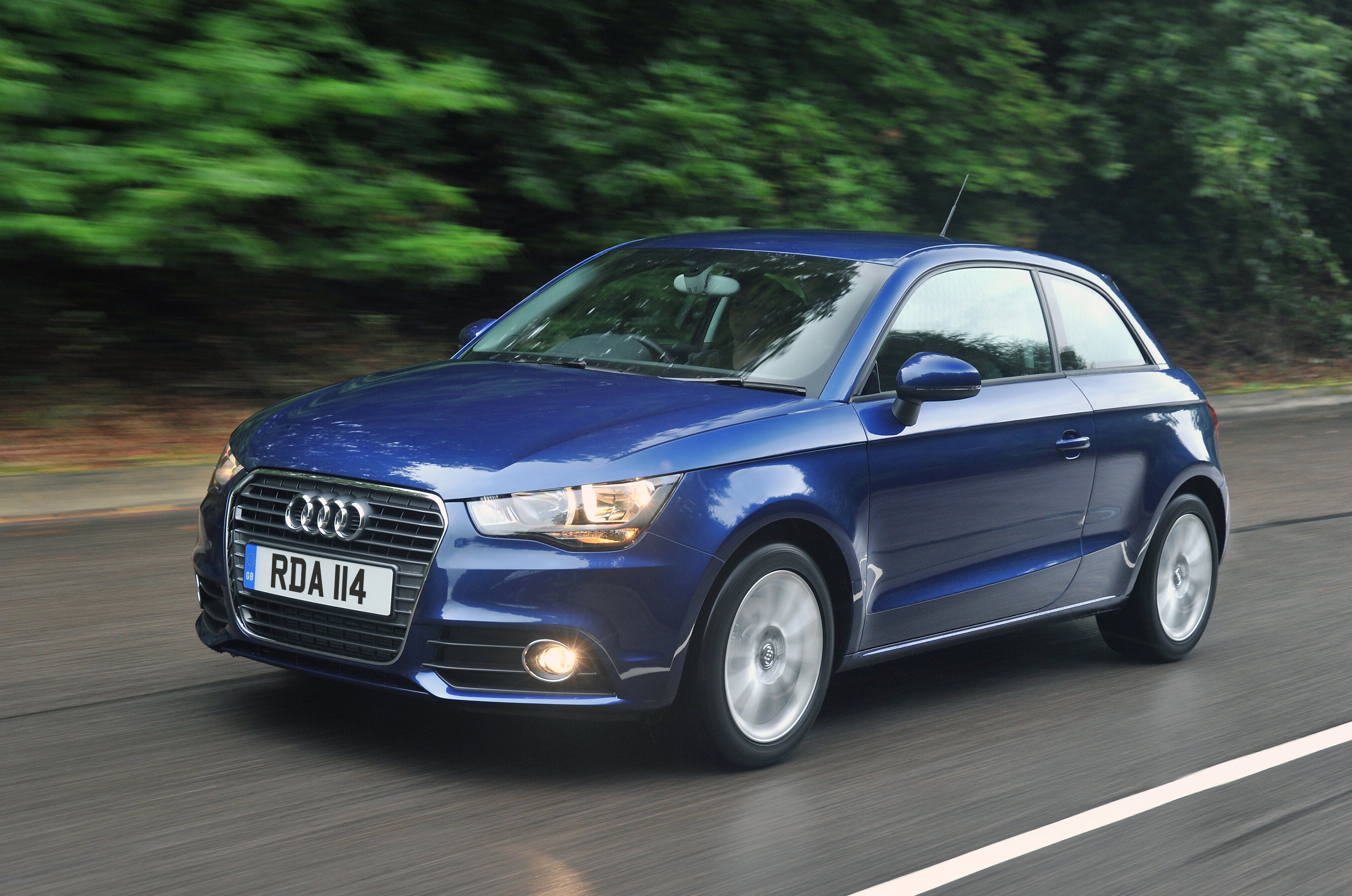 Audi A1 Review: Driving Front