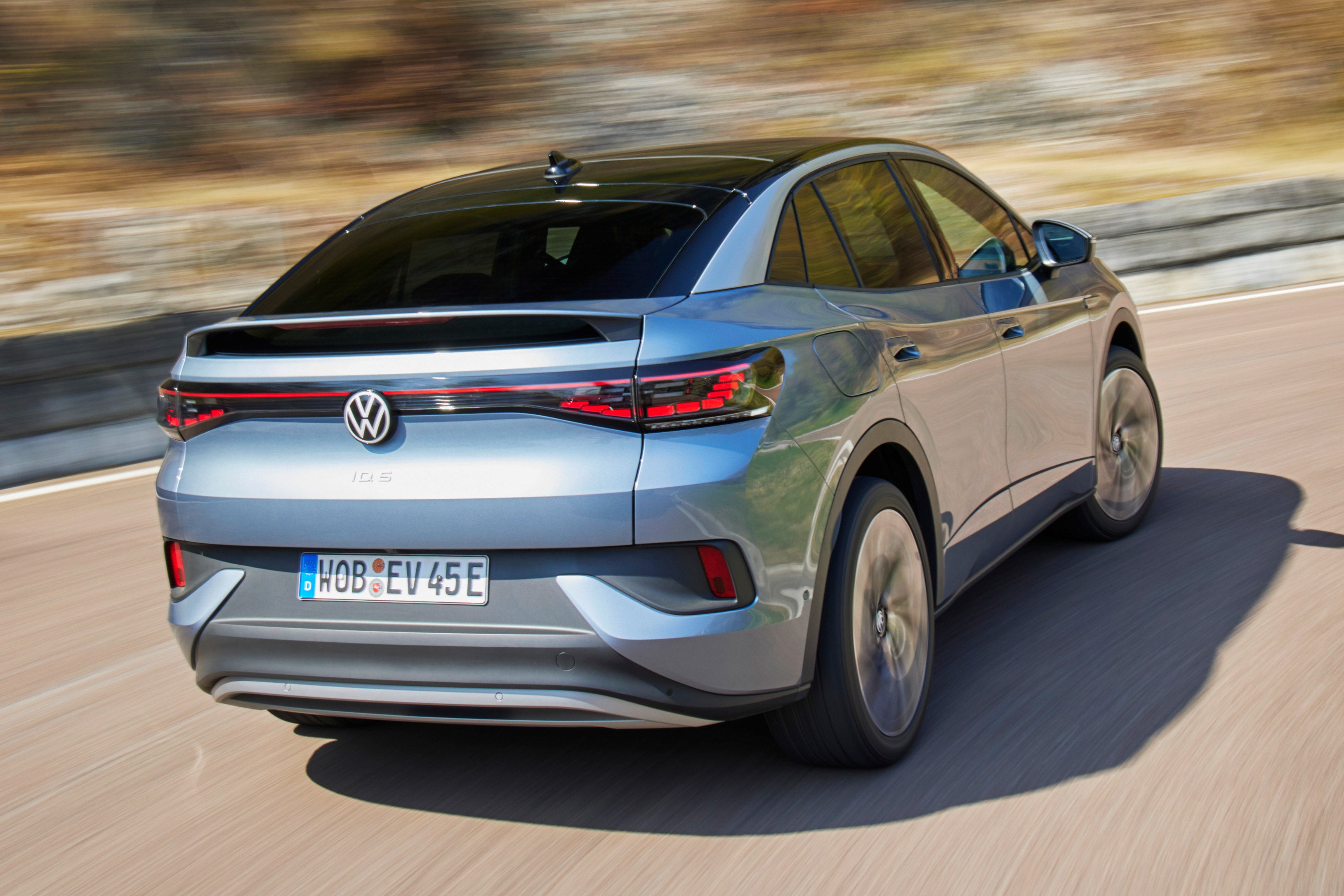 Volkswagen ID.5 Review 2022: rear dynamic