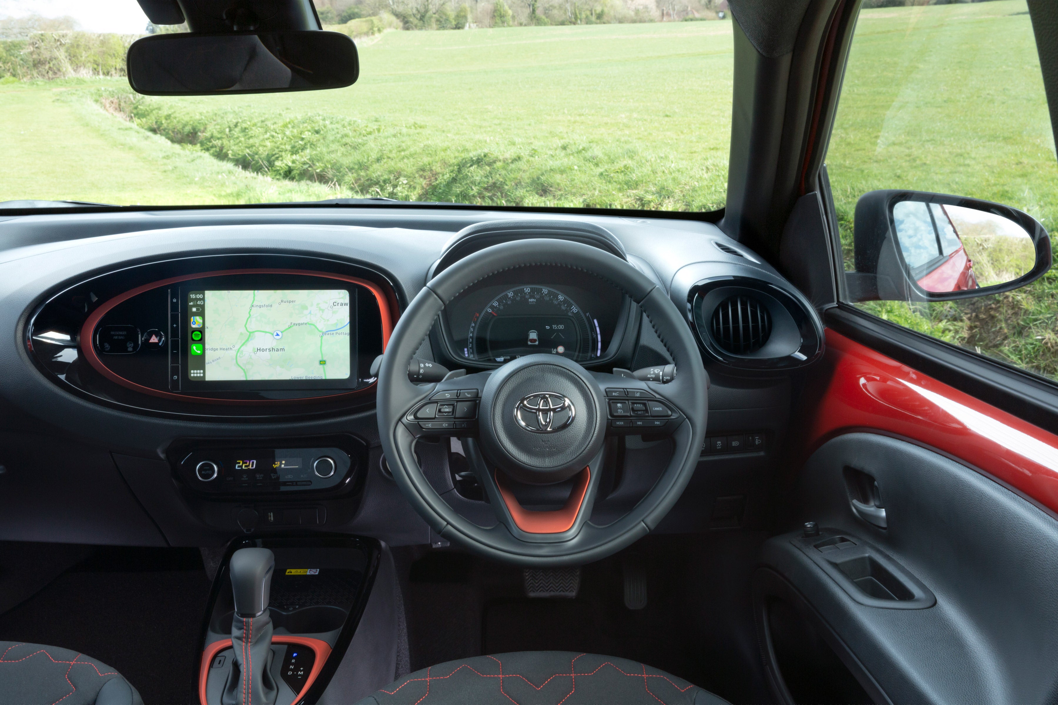 Toyota Aygo X Review 2022: interior dashboard