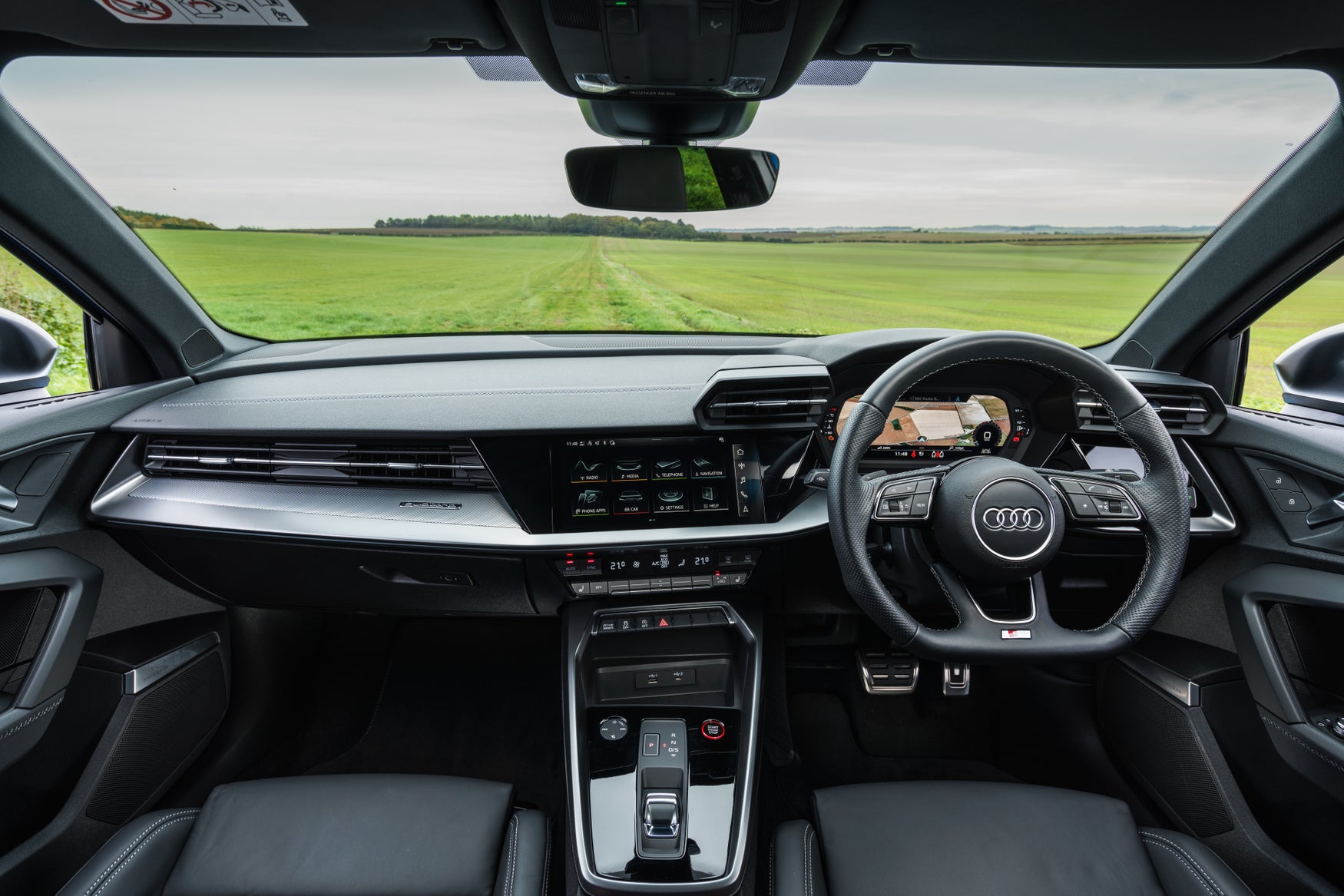 Audi S3 Review 2021 dashboard