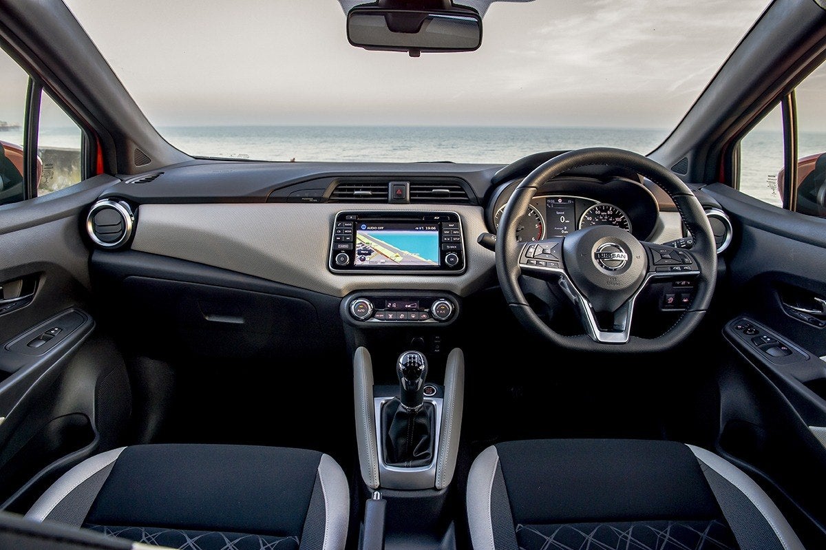 Nissan Micra Review 2022 front interior