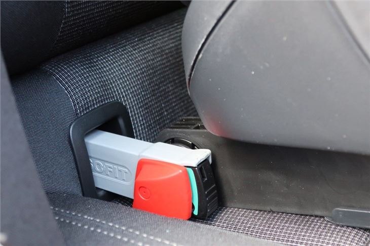 Britax Romer isofix point