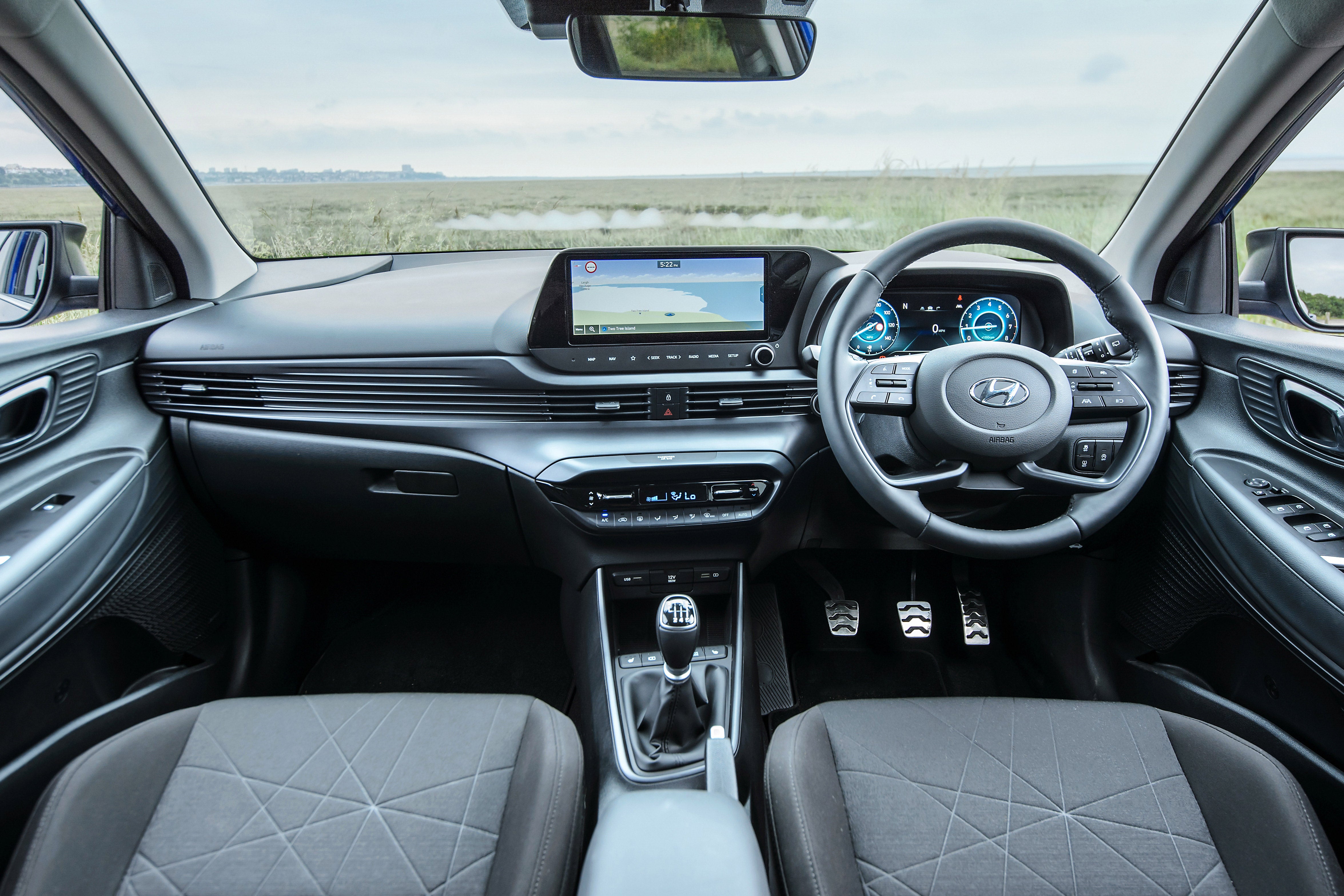 Hyundai Bayon Review 2022: interior dashboard