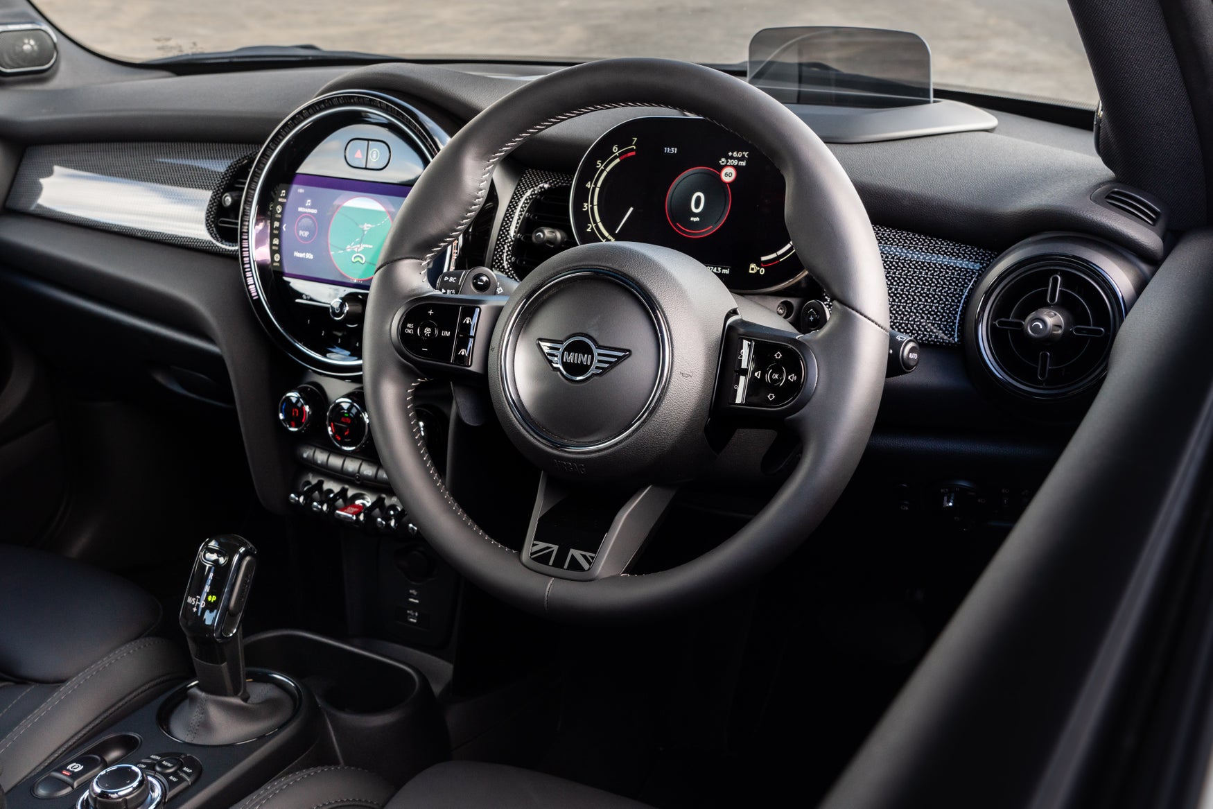 MINI hatchback interior