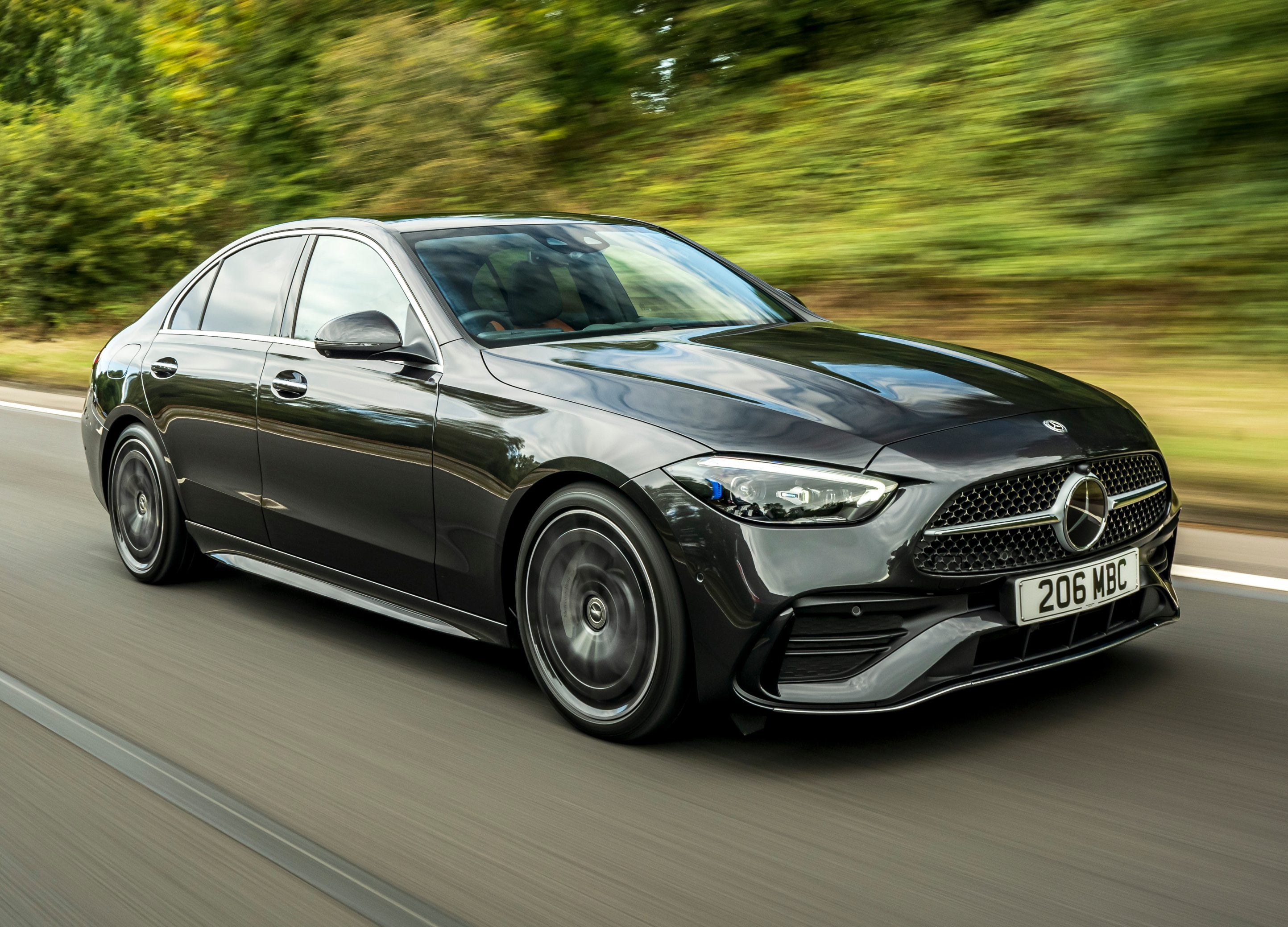 Mercedes-Benz C-Class Review 2022 front-three quarter