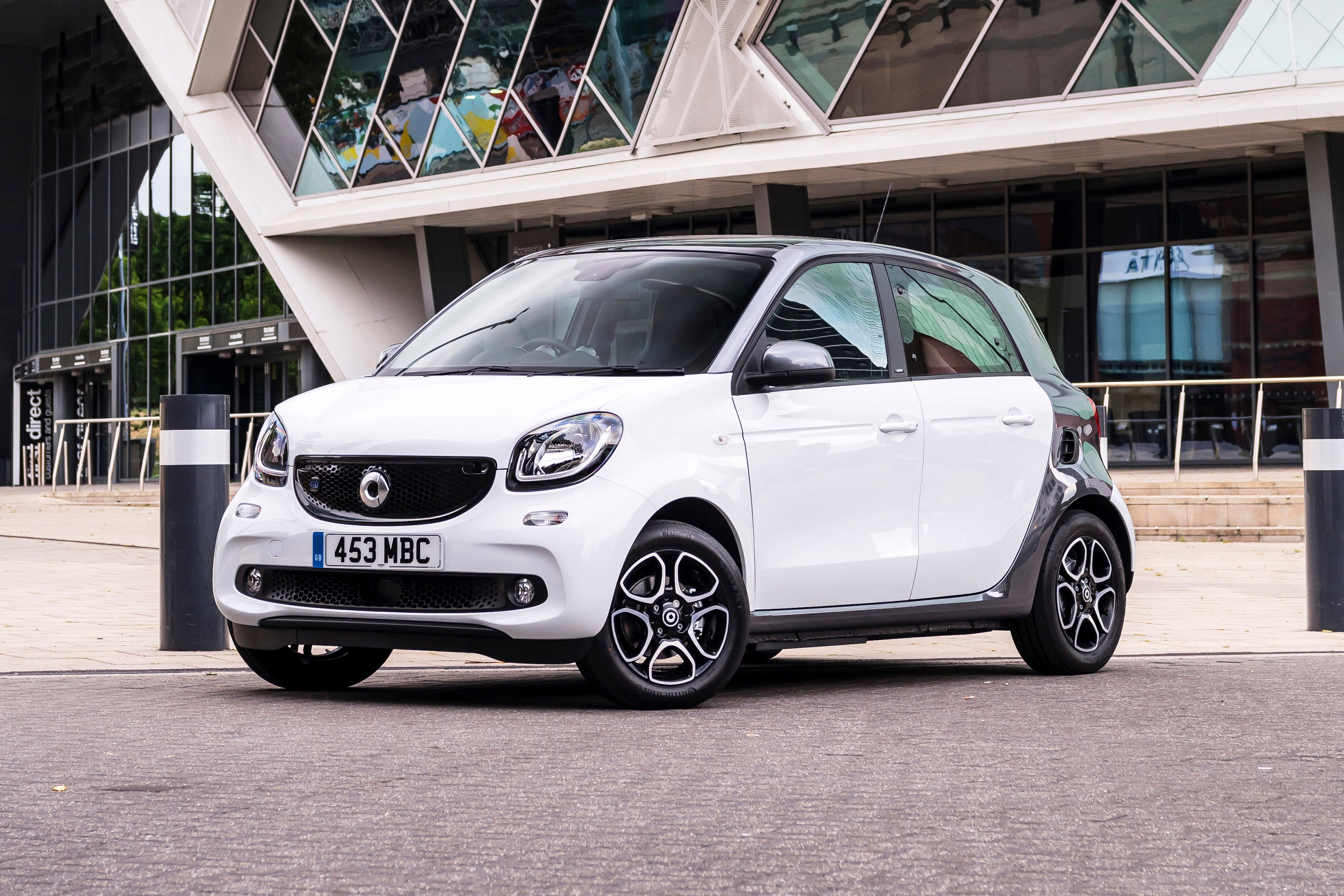 Smart EQ Forfour Review 2022: Front Side View