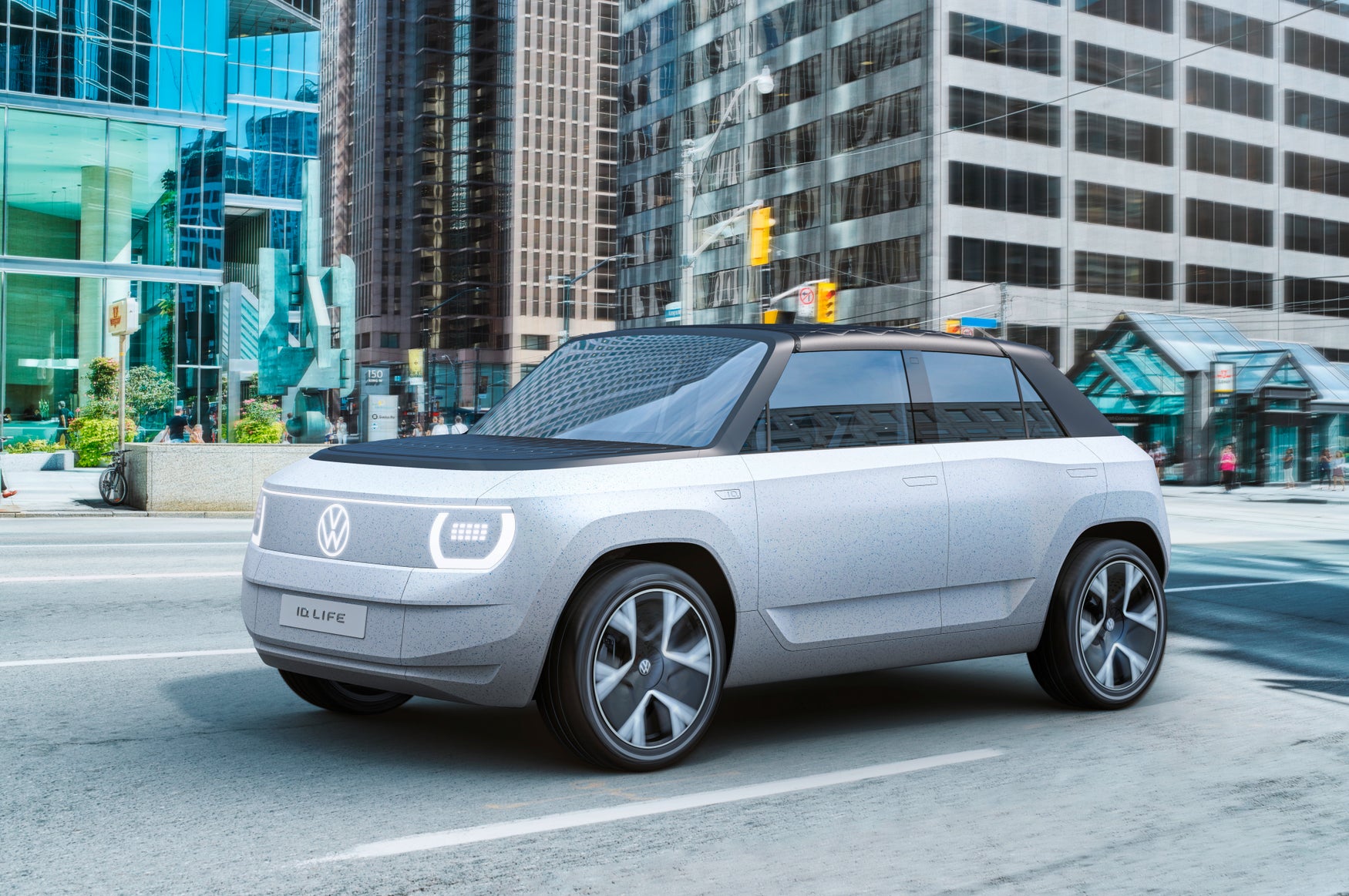 2025 Volkswagen ID Life (ID.2) front-three quarter exterior