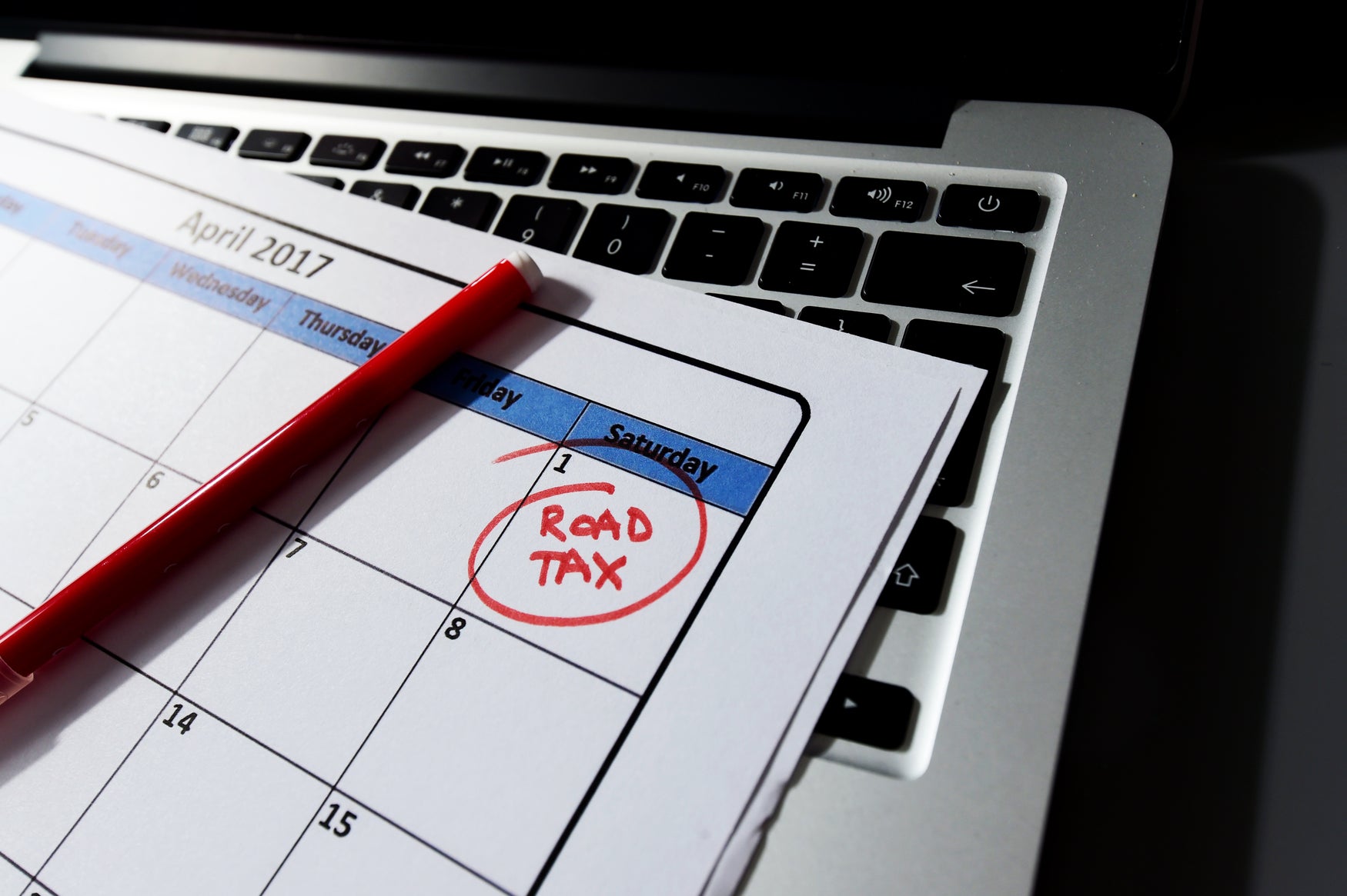 Road Tax Rates 2021 - 2022