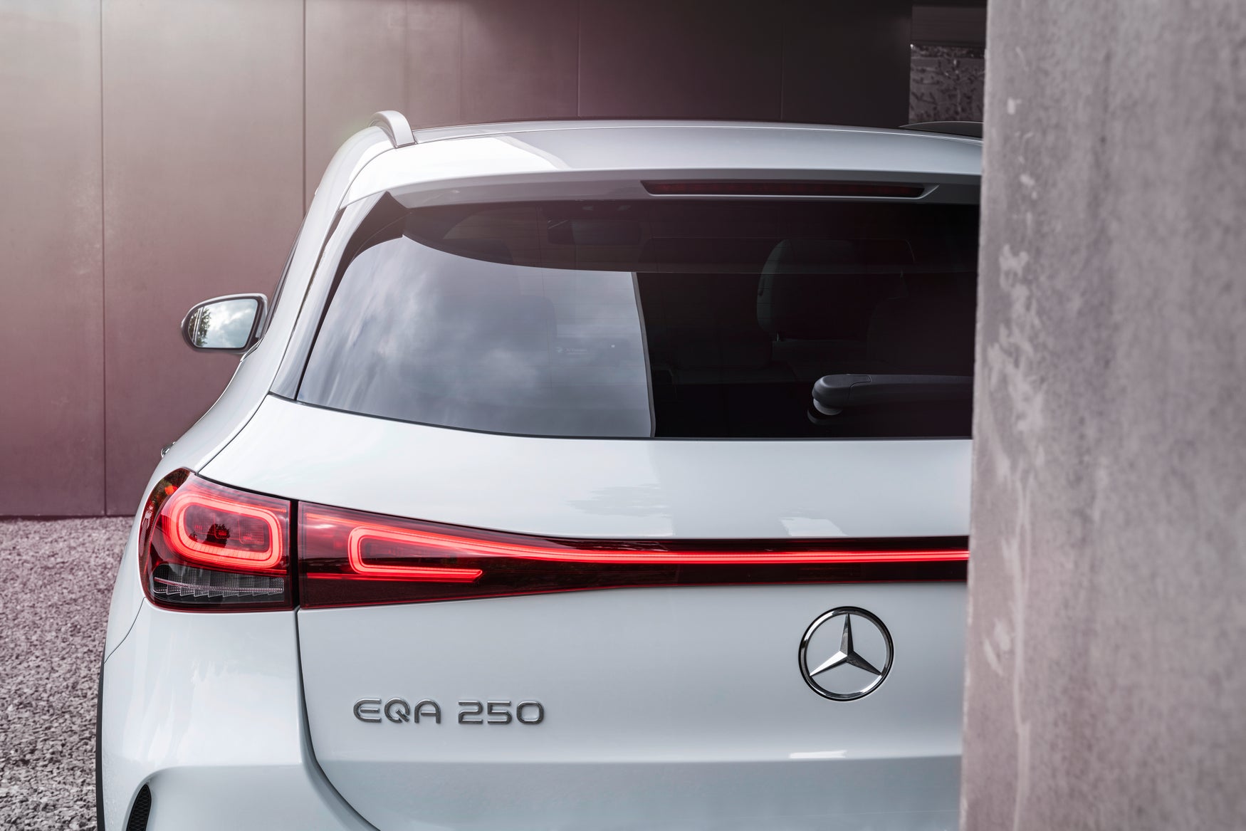 Mercedes EQA 250 badge