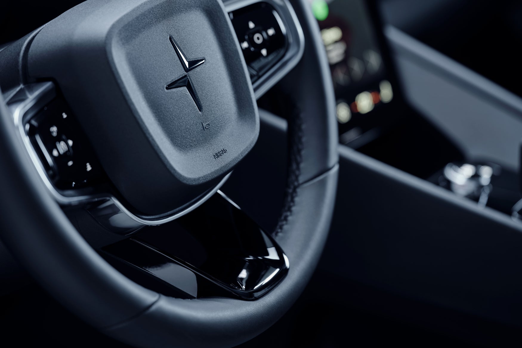 Polestar 3 SUV steering wheel